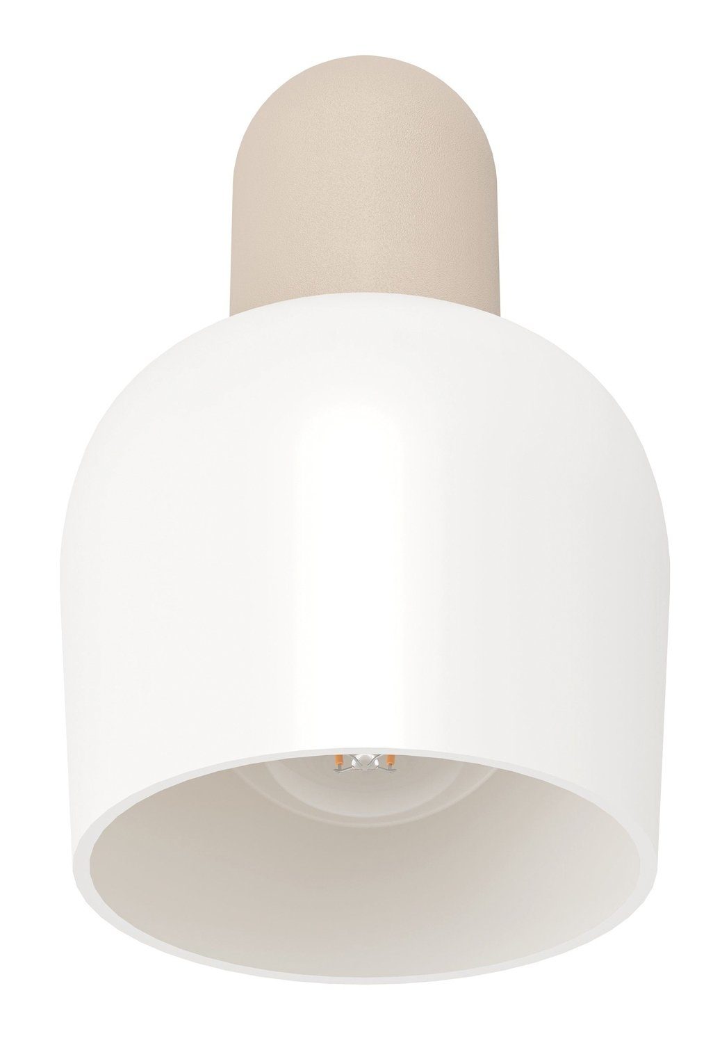 EGLO Wandleuchte CORATO, Weiß, Beige, B günstig online kaufen