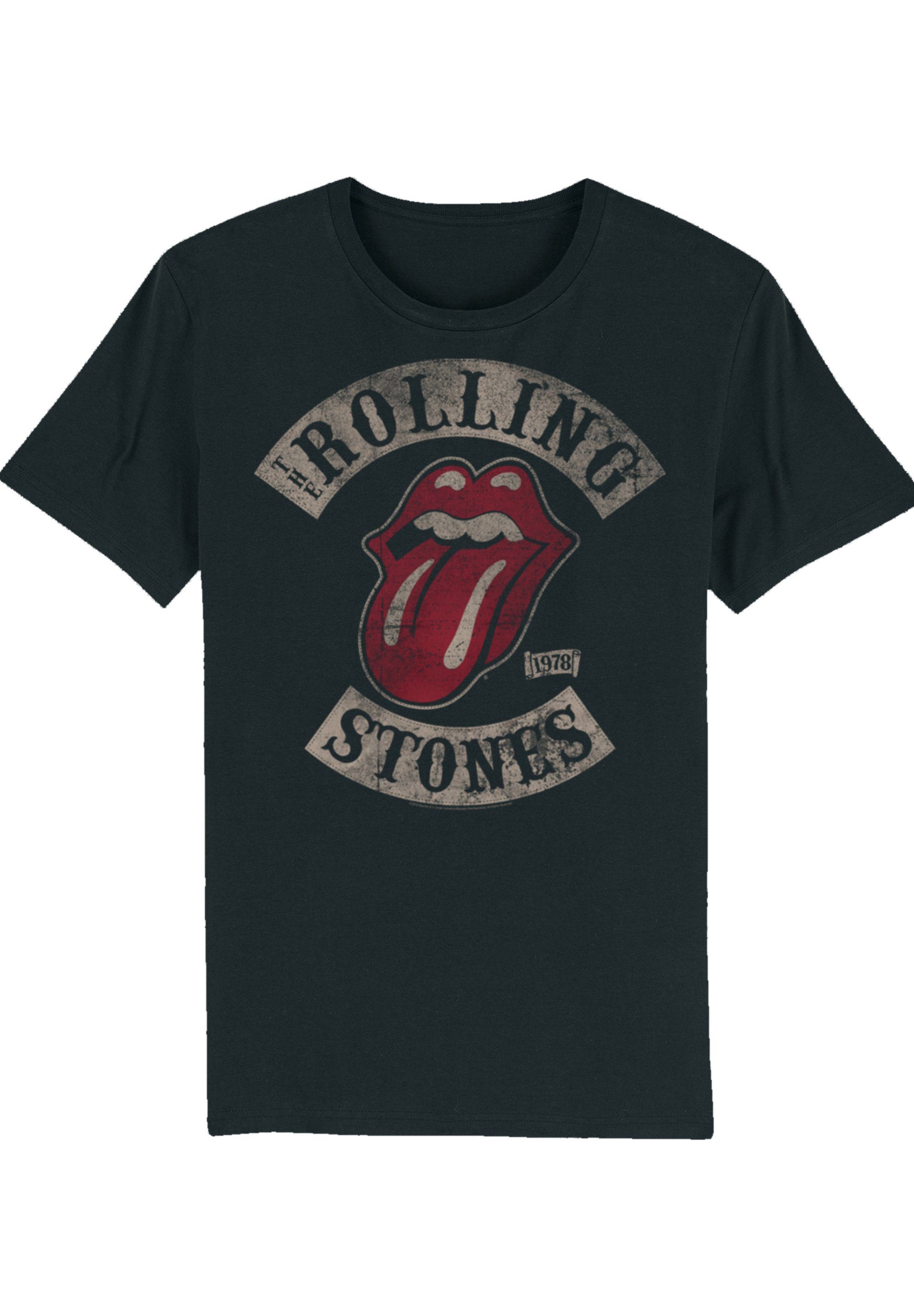 F4NT4STIC T-Shirt The Rolling Stones Tour \'78 Print, Komfortabel und  vielseitig kombinierbar