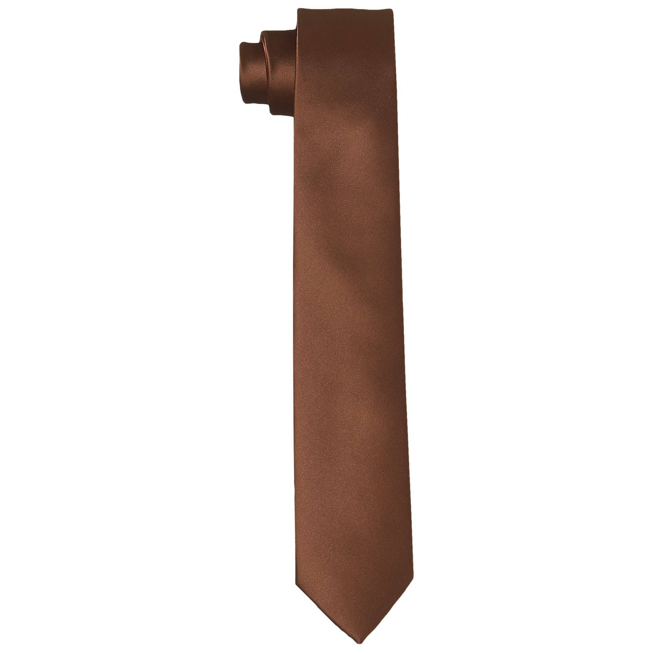 DonDon Krawatte DonDon Krawatten für Herren 6 cm handgefertigt in Seidenlook