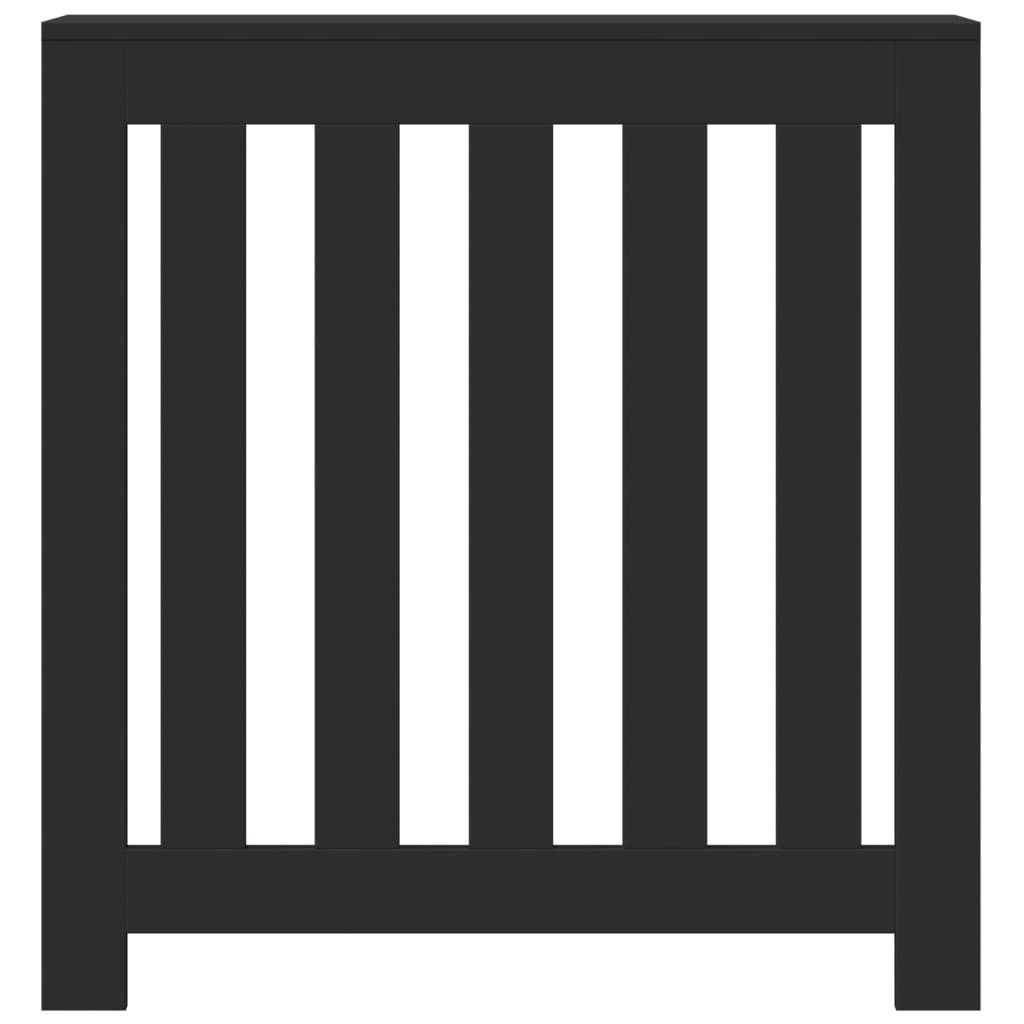 vidaXL Heizkörper-Wäschetrockner Heizkörperverkleidung Schwarz 78x20x82 cm günstig online kaufen