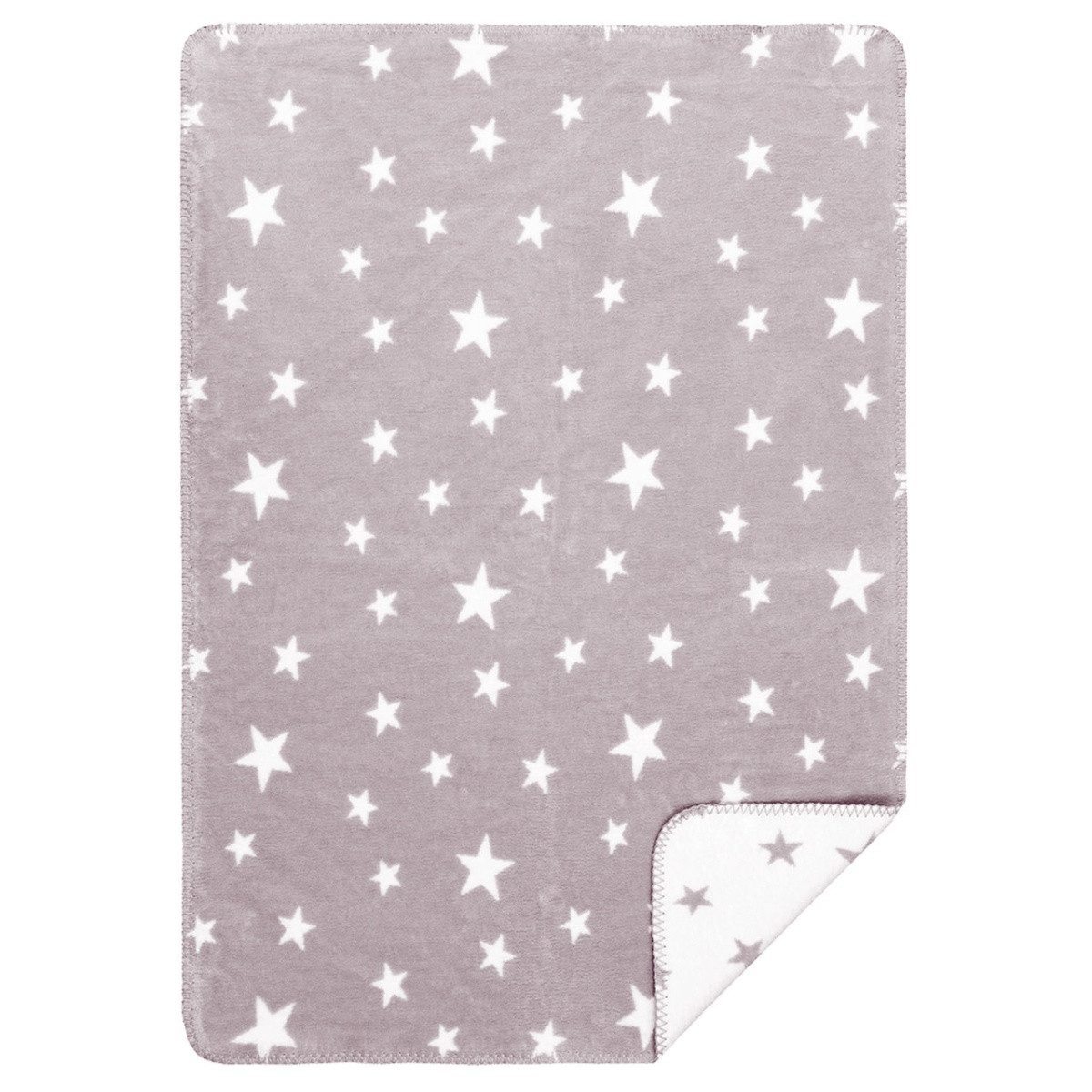 Wohndecke New Stars, Richter, elegante Kuscheldecke aus 100% Baumwolle