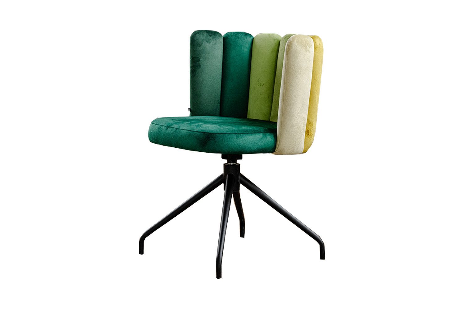 KAWOLA Esszimmerstuhl JADA Polsterstuhl - Bequemer Samt Stuhl - Drehbar (1 günstig online kaufen