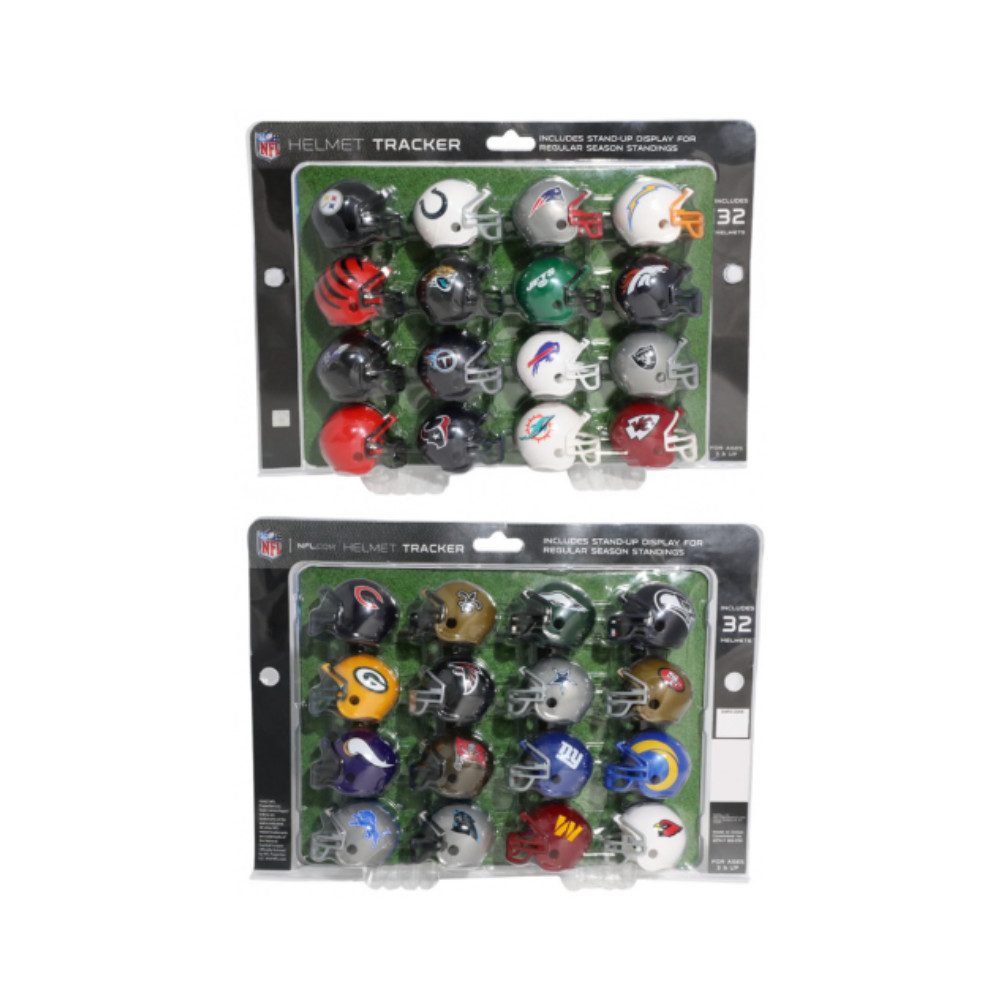NFL Shield Spielzeug-Helm NFL All teams Tracker Set 2025