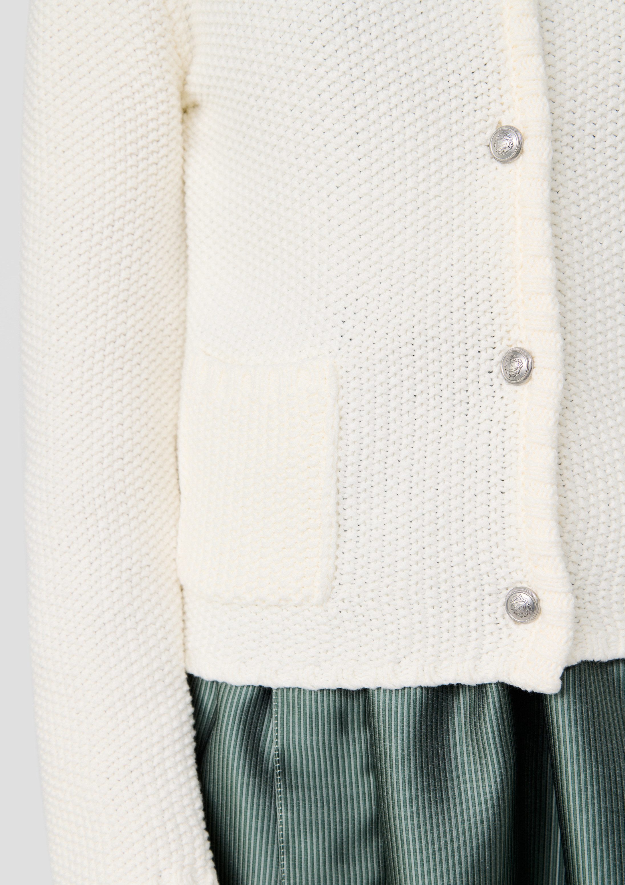 s.Oliver Cardigan Strickjacke Trachtenstrickjacke