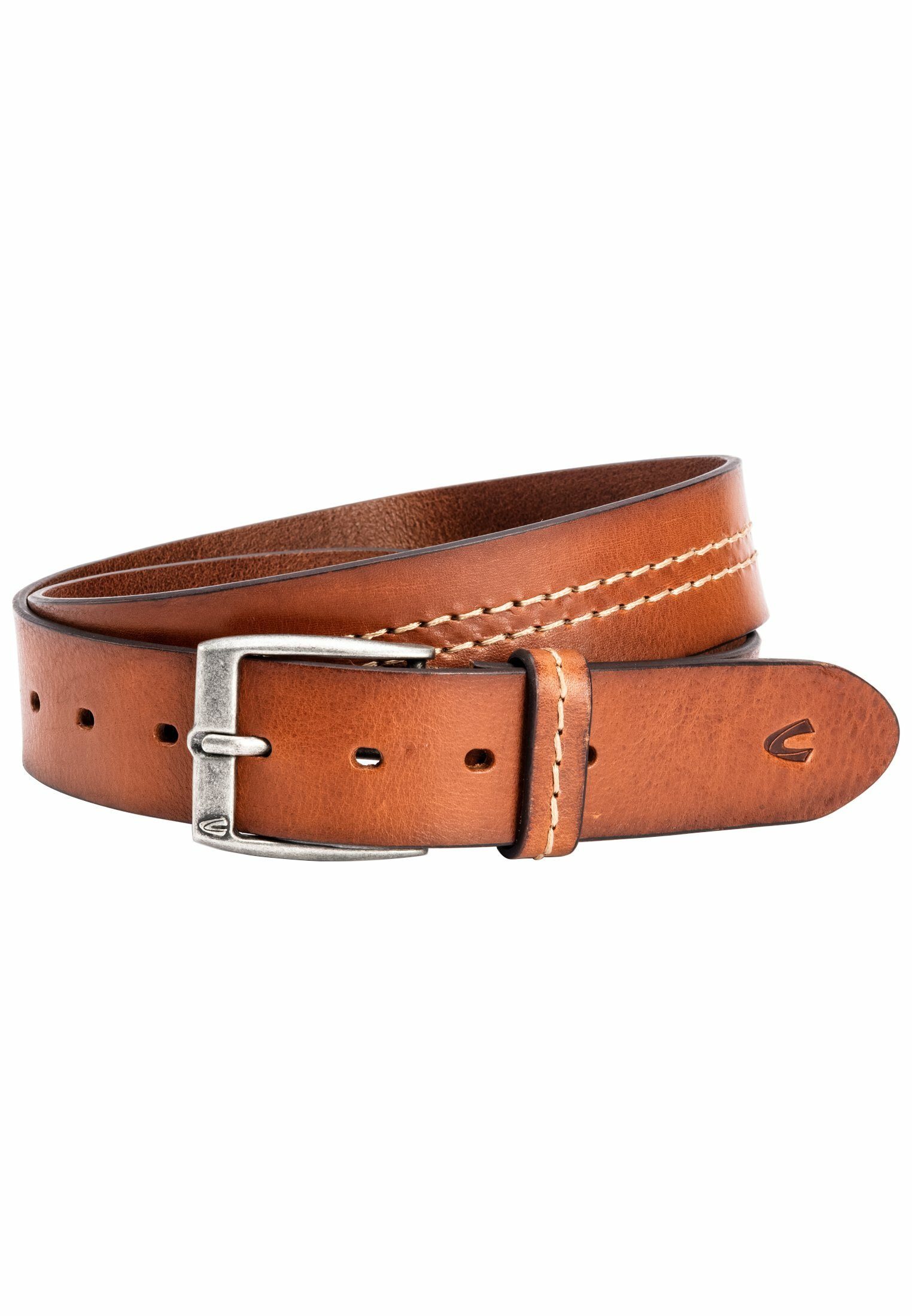 camel active Ledergürtel aus Leder Cognac