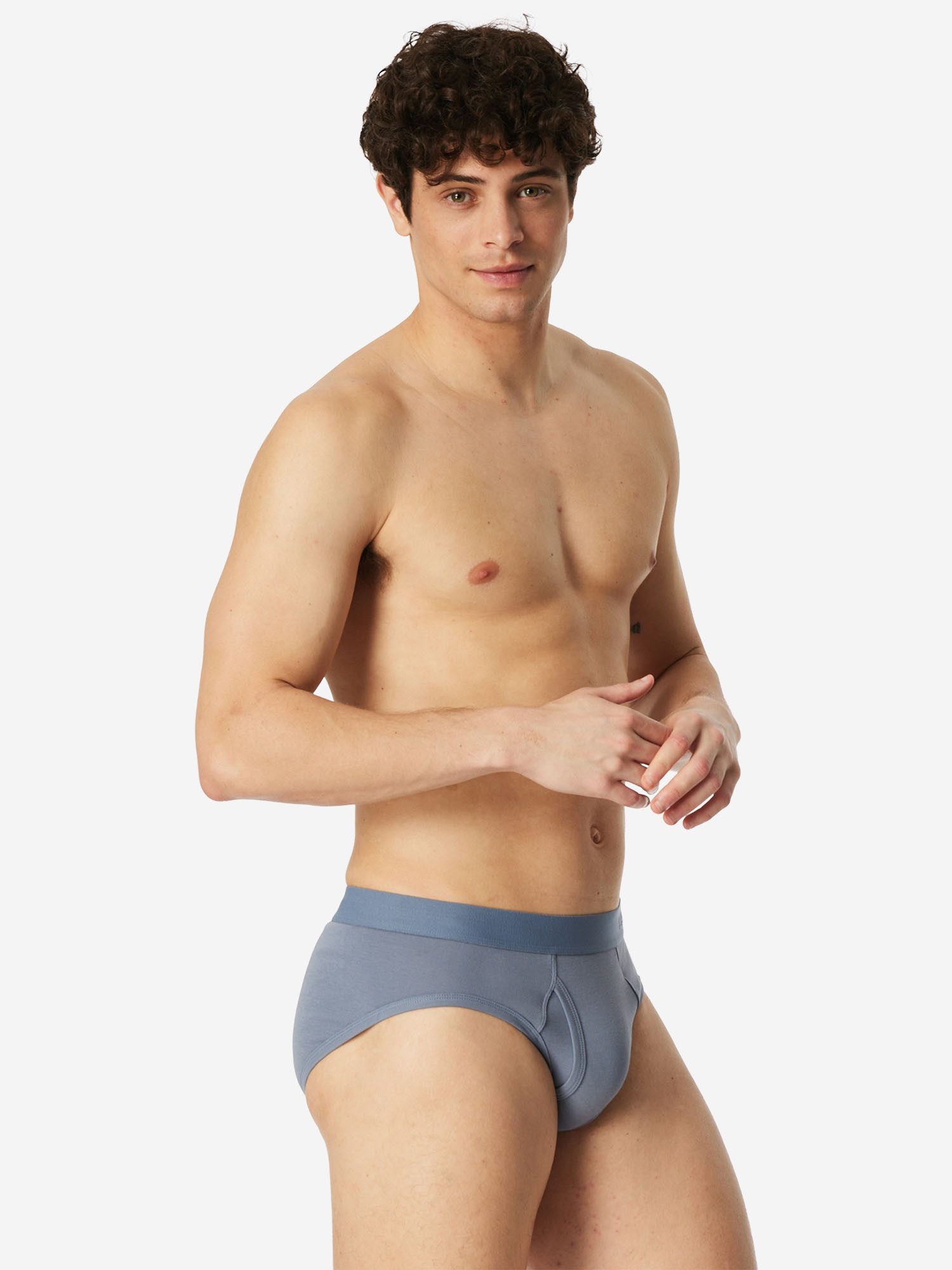 Schiesser Rioslip Rib Essentials (2-St) Rio Slip, Mittelhoher Slip, Rioslip