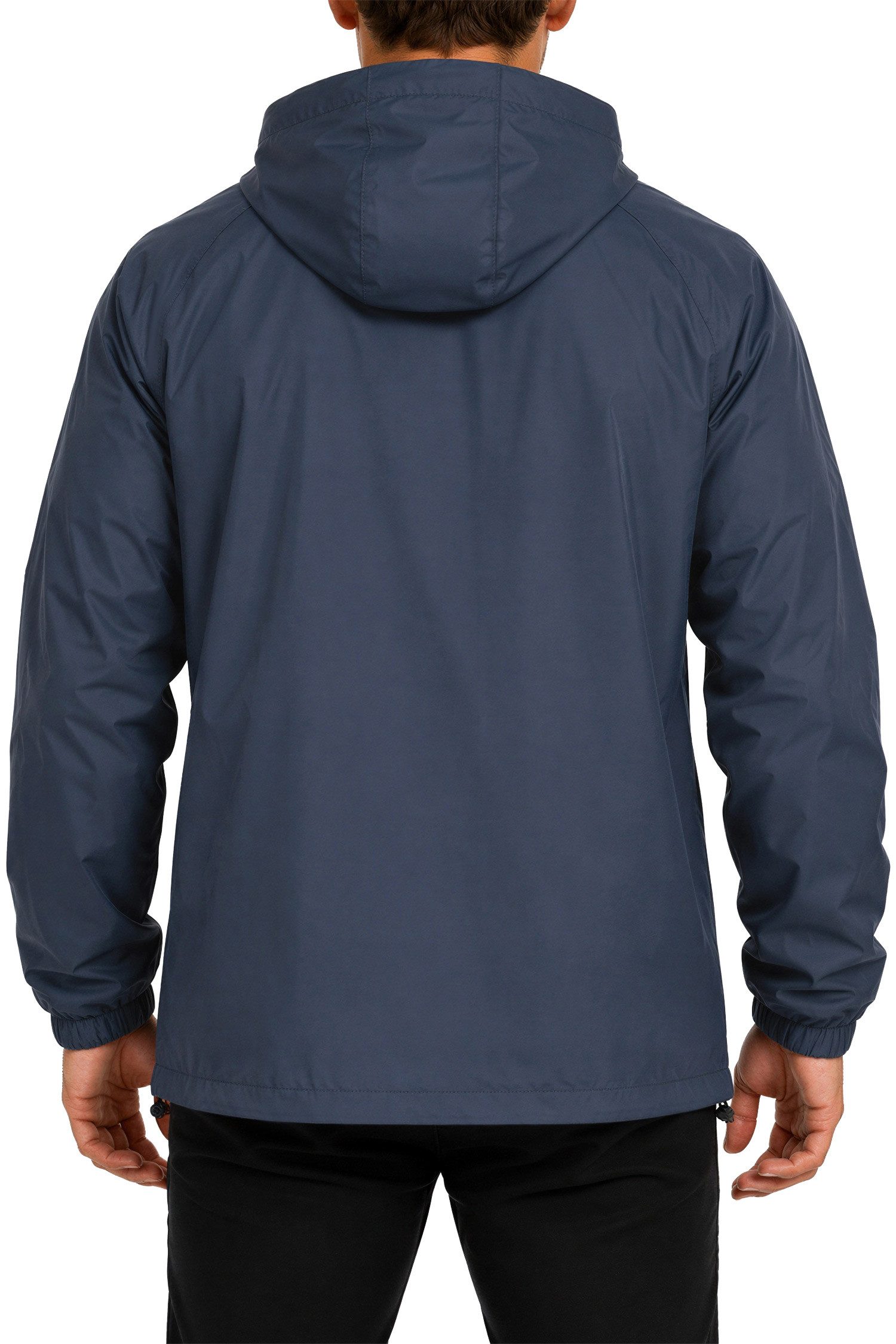 Reichstadt Allwetterjacke Herren Relaxed Fit Übergangsjacke Windbreaker 24RS053 100% wasserfeste Herren-Regenjacke