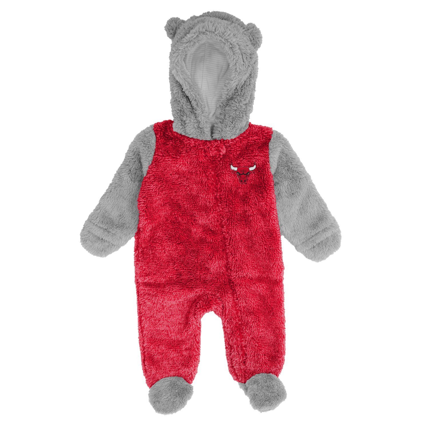 NBA Bulls Outerstuff Chicago Overall Kapuzenpullover Teddy