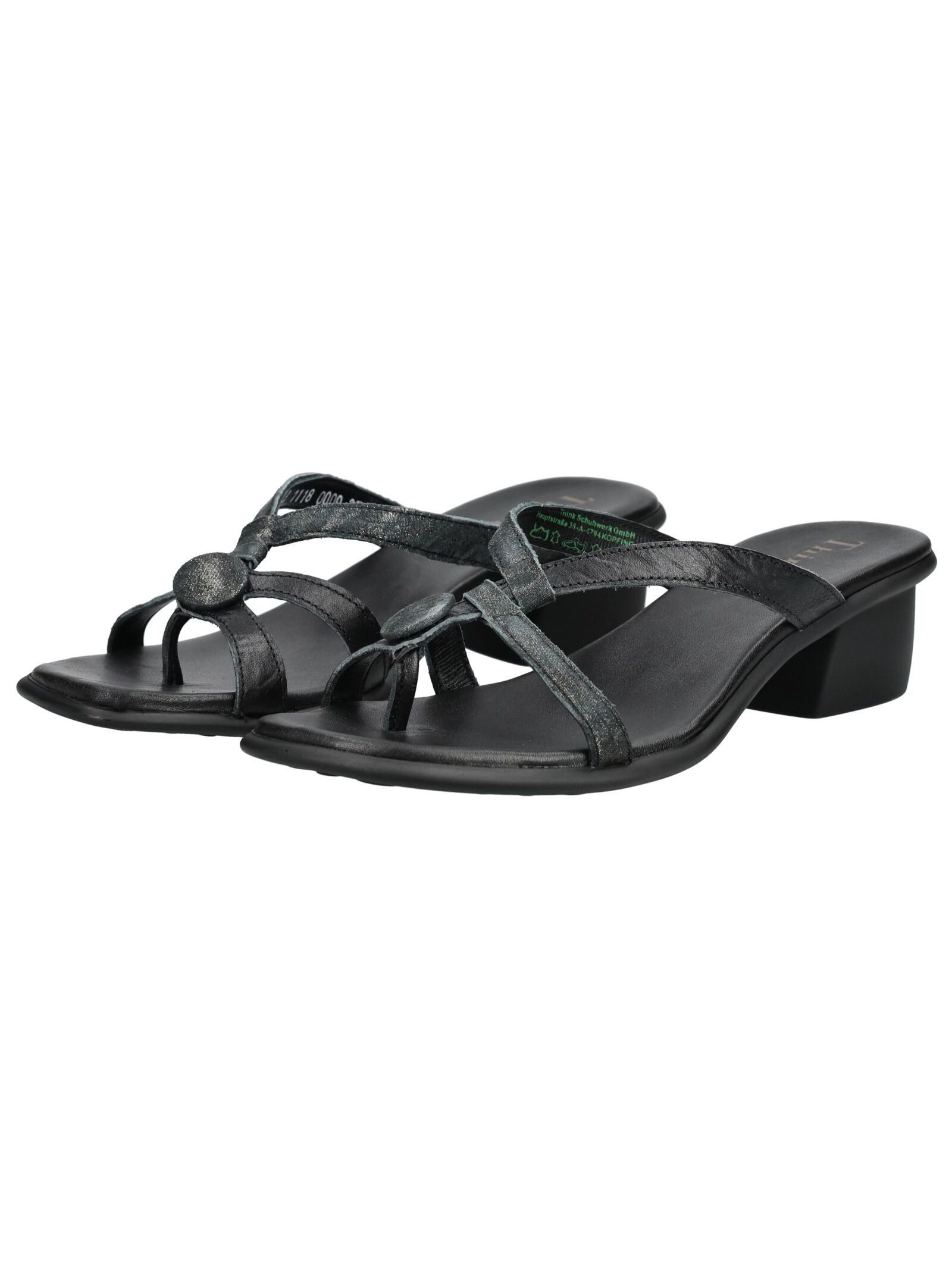 Think! Think! Sandalen Leder Zehentrenner