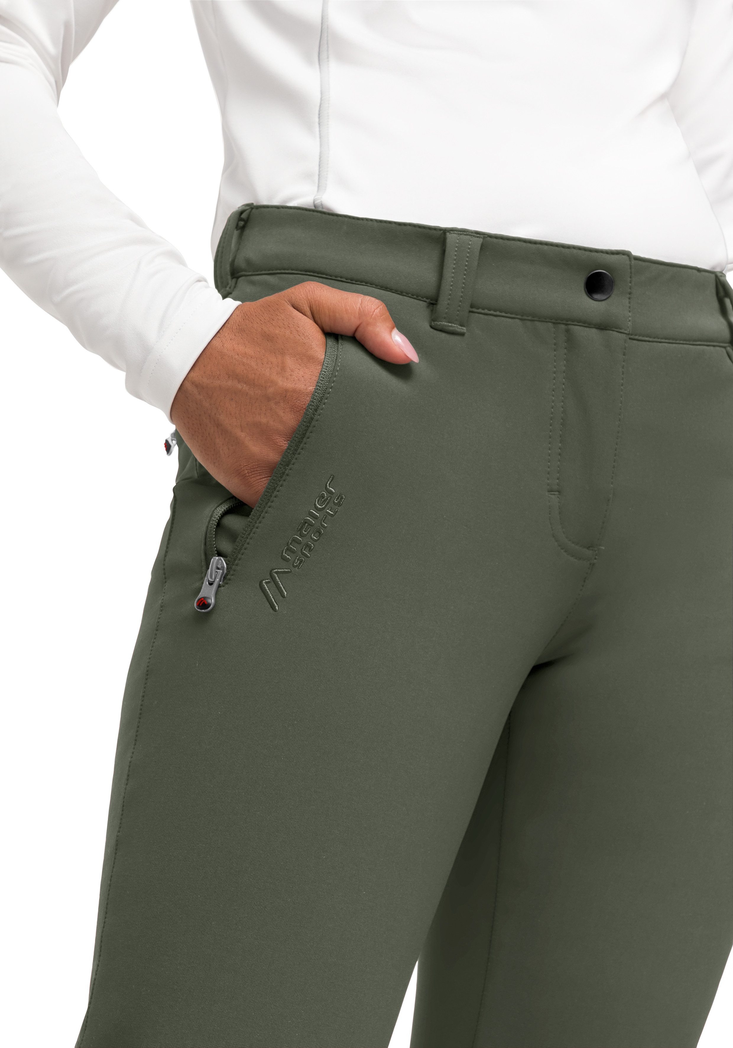 Maier Sports Funktionshose Helga slim warme günstig online kaufen