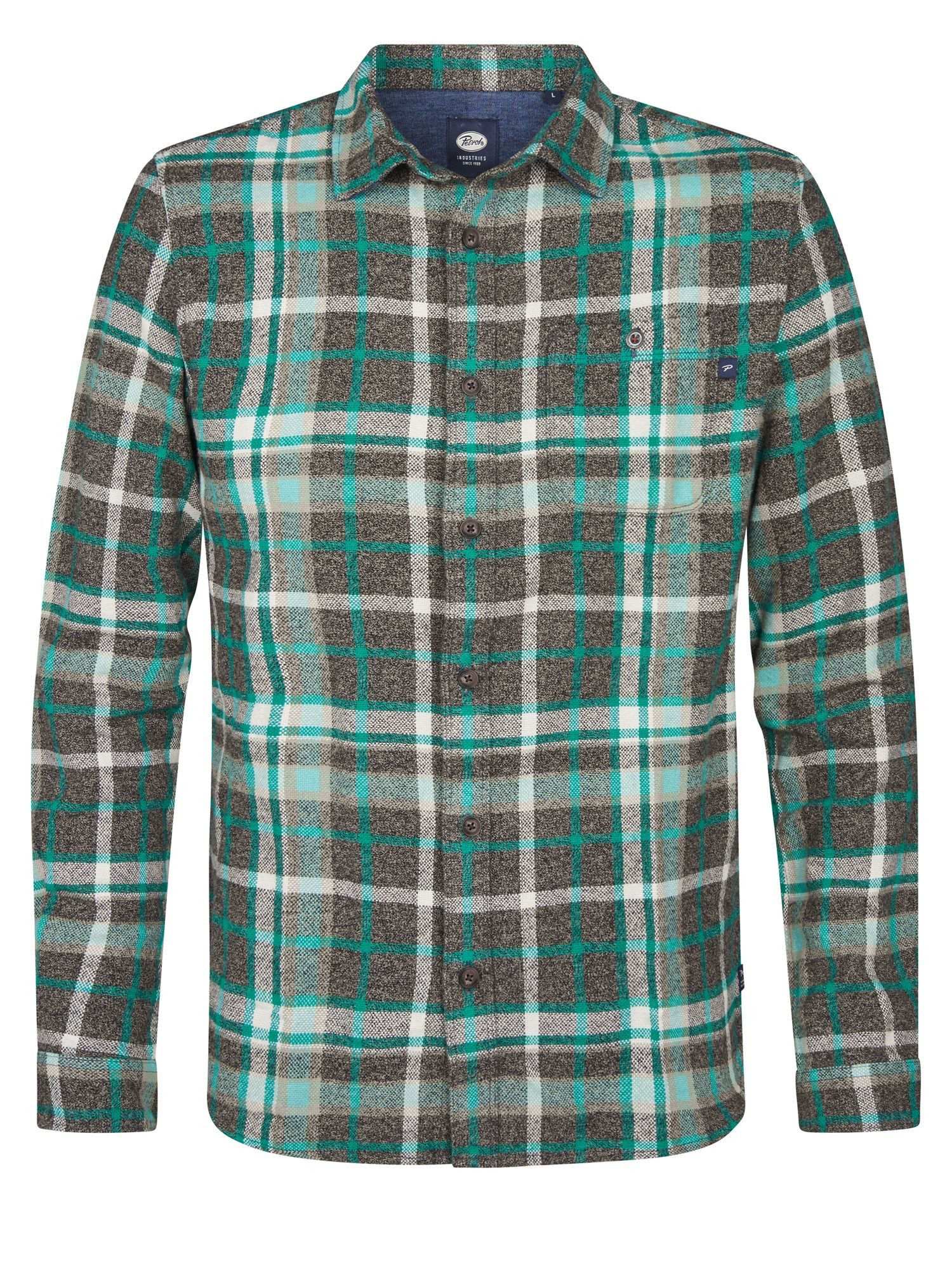 Langarmhemd Men Shirt Long Sleeve Check