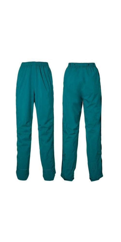Fahrradhose Basil Skane Herren-Regenhose teal green L  wasserdicht, atmungsaktiv