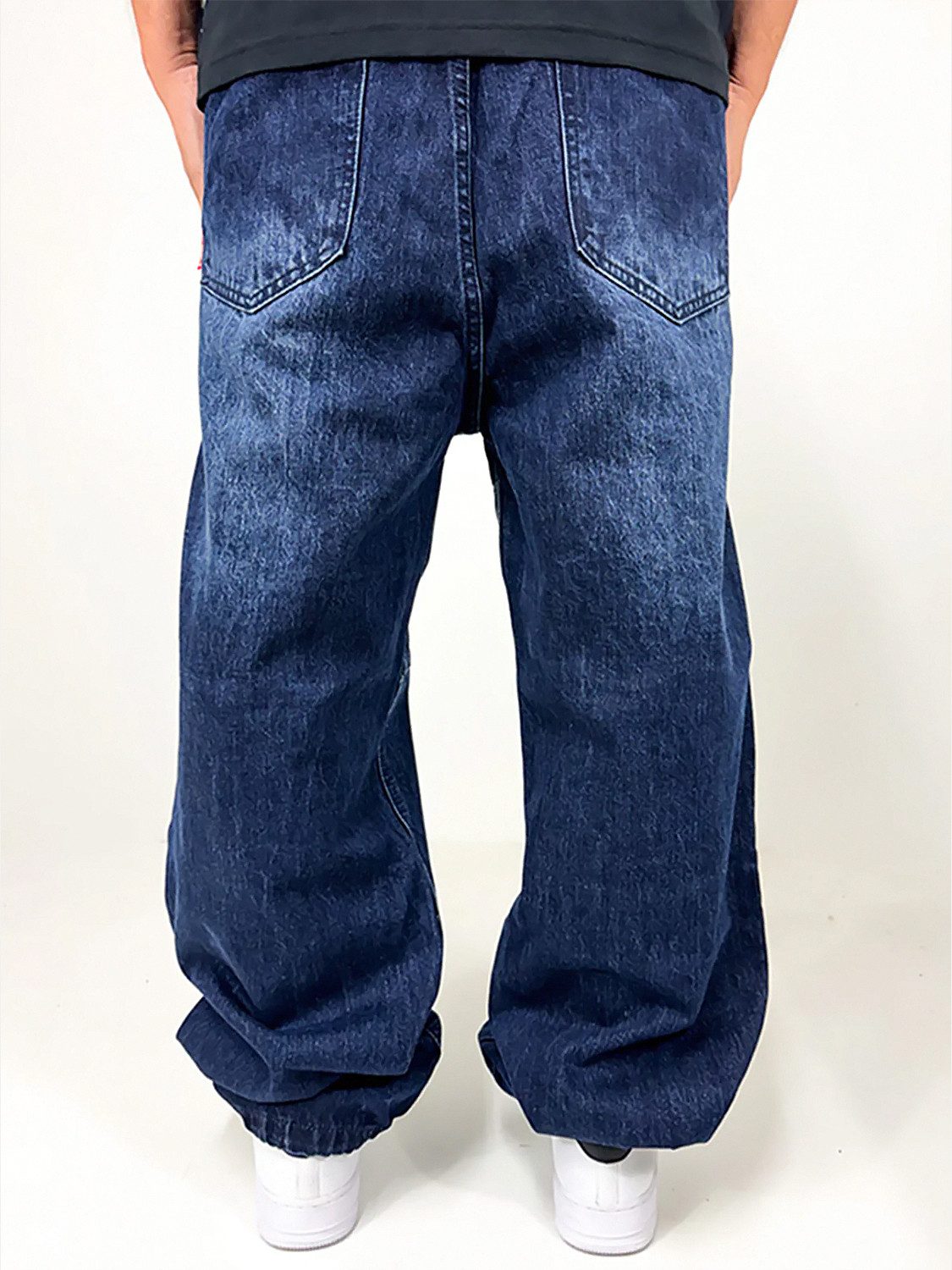 DADA Supreme Regular-fit-Jeans Baggy Denim Patchwork günstig online kaufen