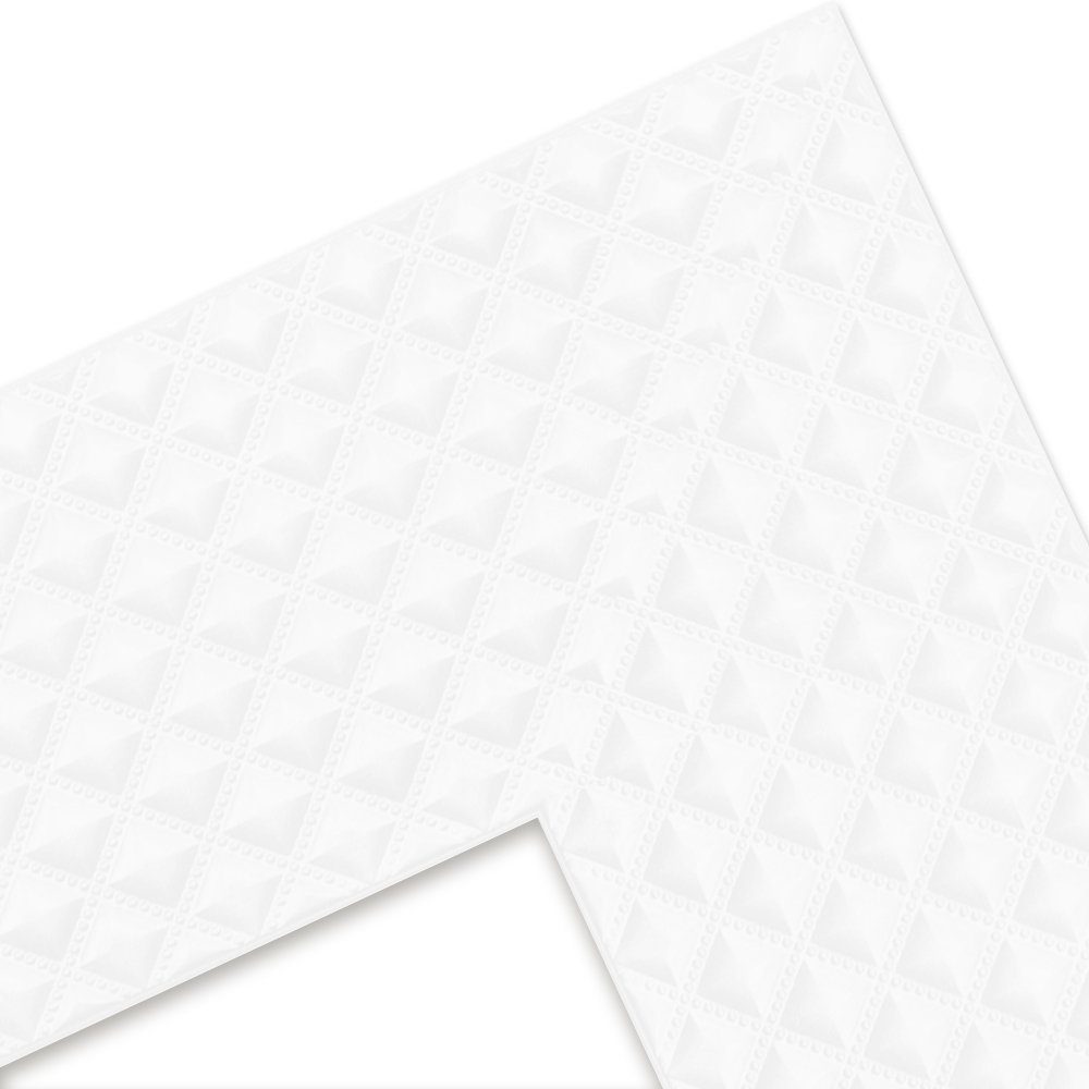 Modern WANDStyle Bilderrahmen Stil aus Weiß, im H225, Kunststoff