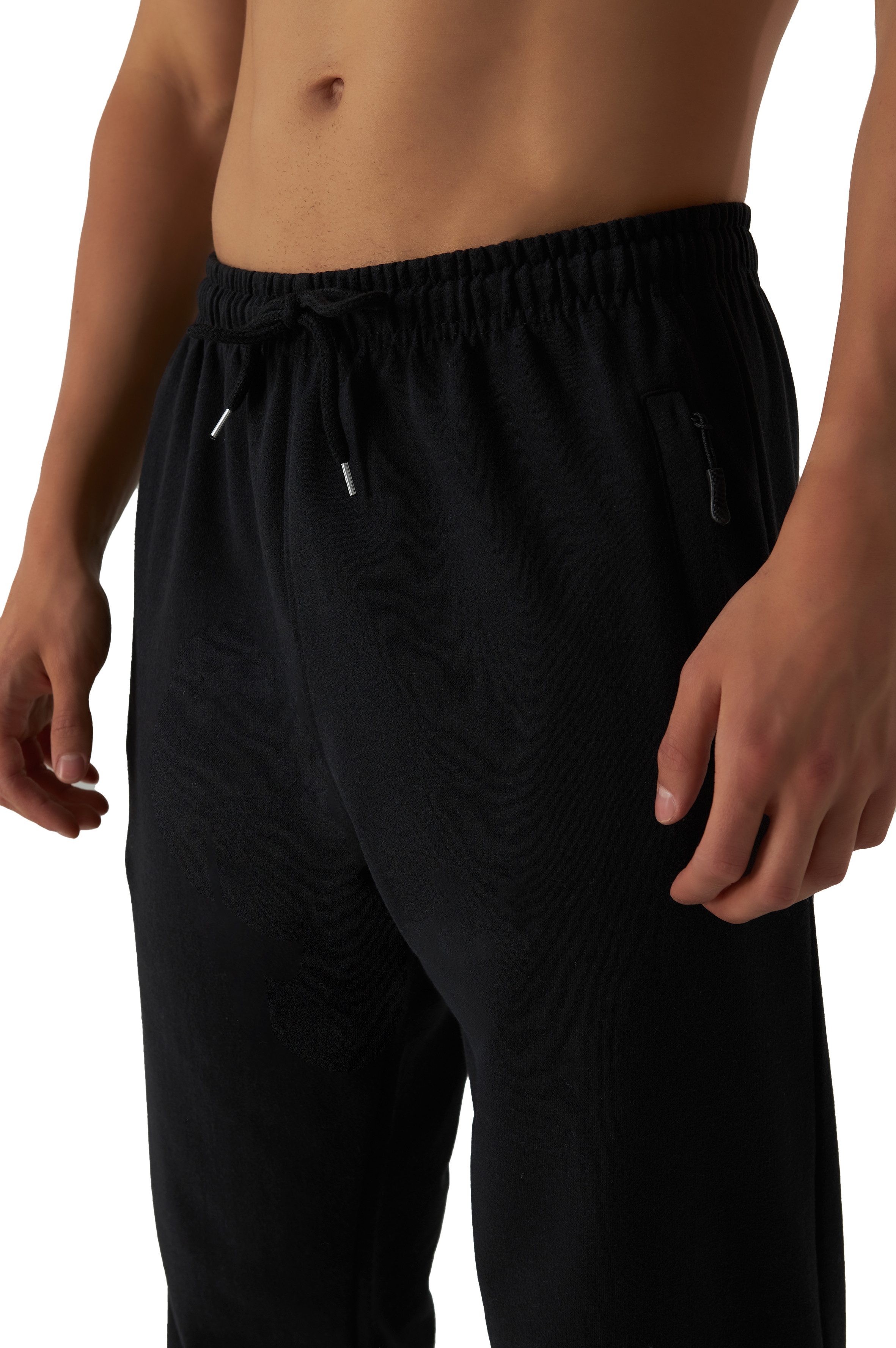 Smith & Solo Sporthose Jogginghose Herren Sweathose mit Reißversclusstaschen (1-tlg) Baumwolle