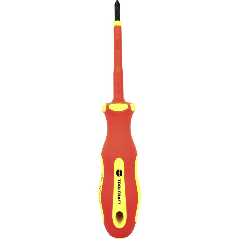 TOOLCRAFT Schraubendreher TOOLCRAFT PH1 TO-5345751 u. VDE, Feinmechanik, Elektronik- K Werkstatt