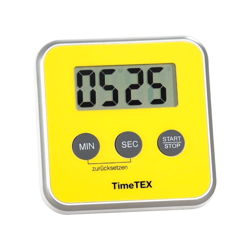 TimeTEX Kurzzeitmesser Zeitdauer-Uhr Digital compact Mit digitalem LED-Display