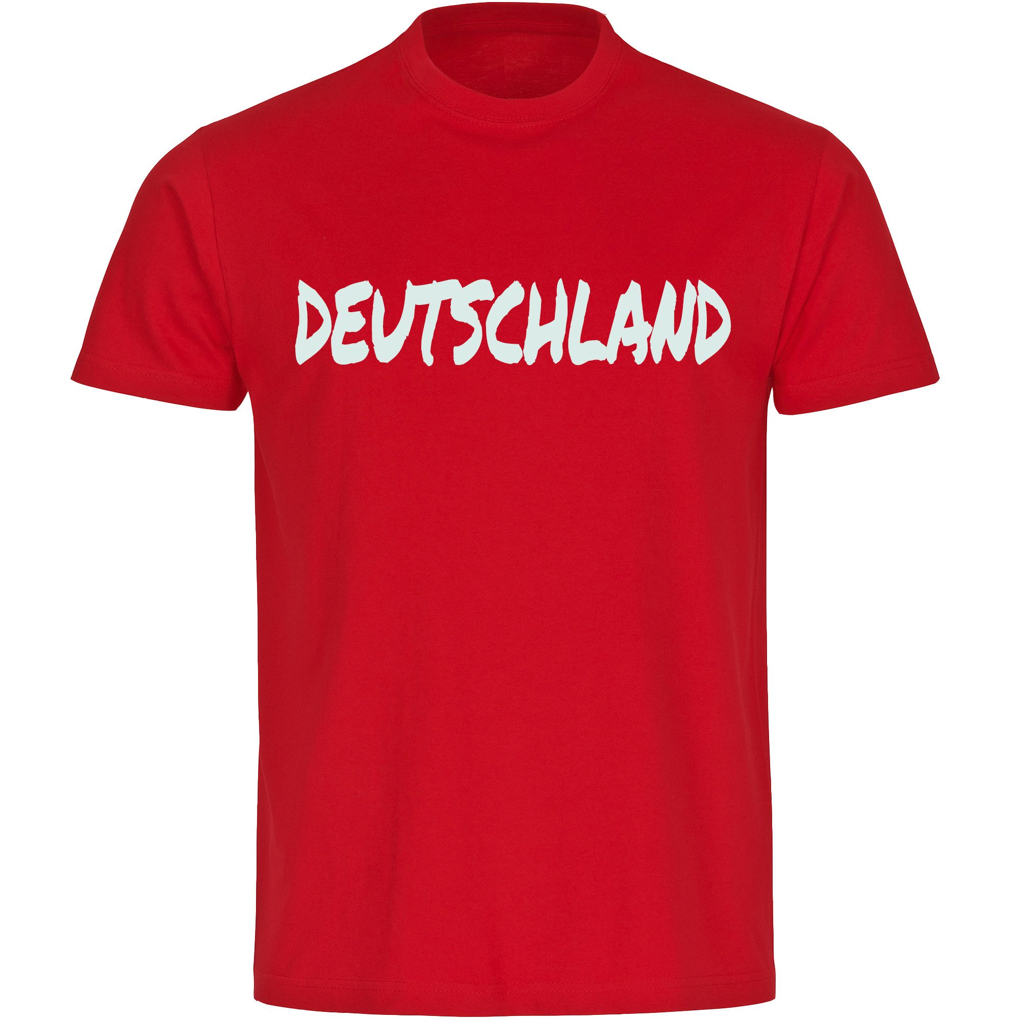 multifanshop T-Shirt Herren Deutschland - Textmarker - Männer