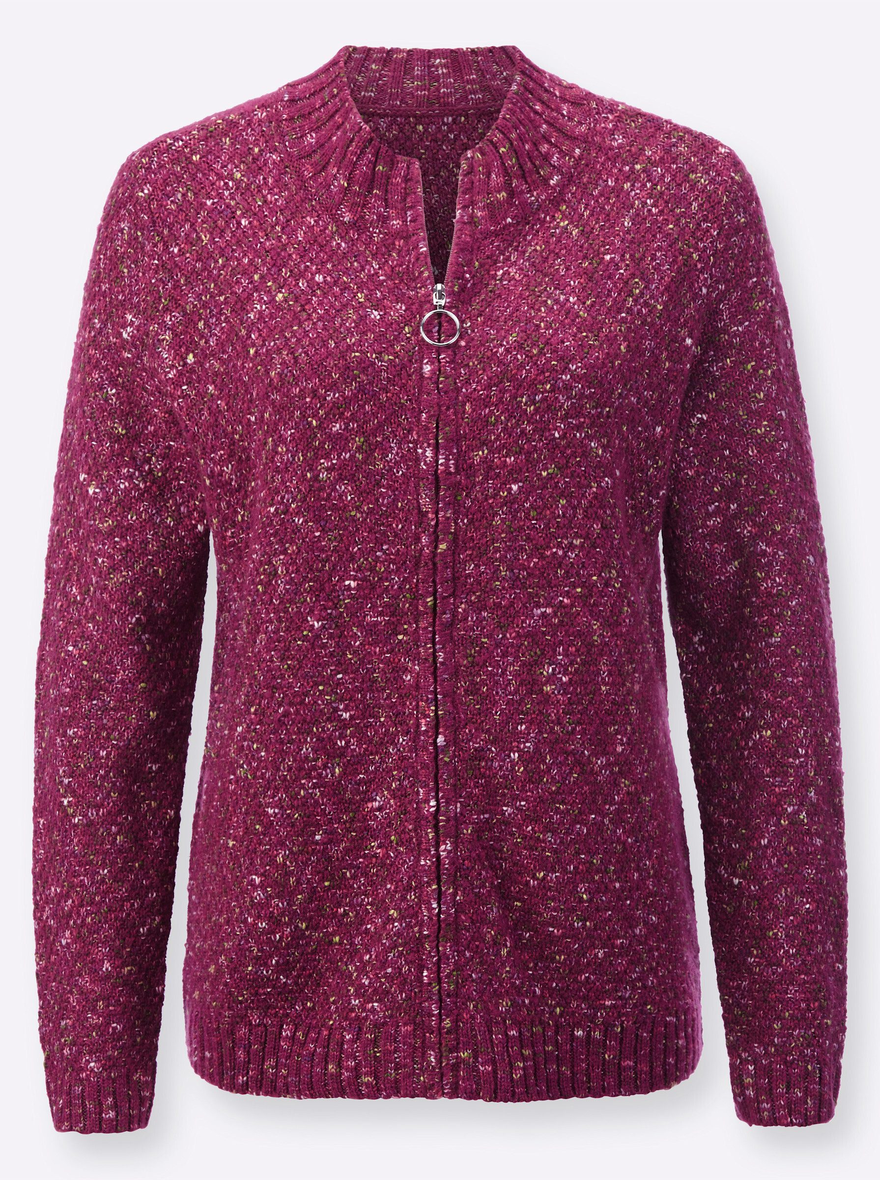Strickjacke Strickjacke Langarm Struktur