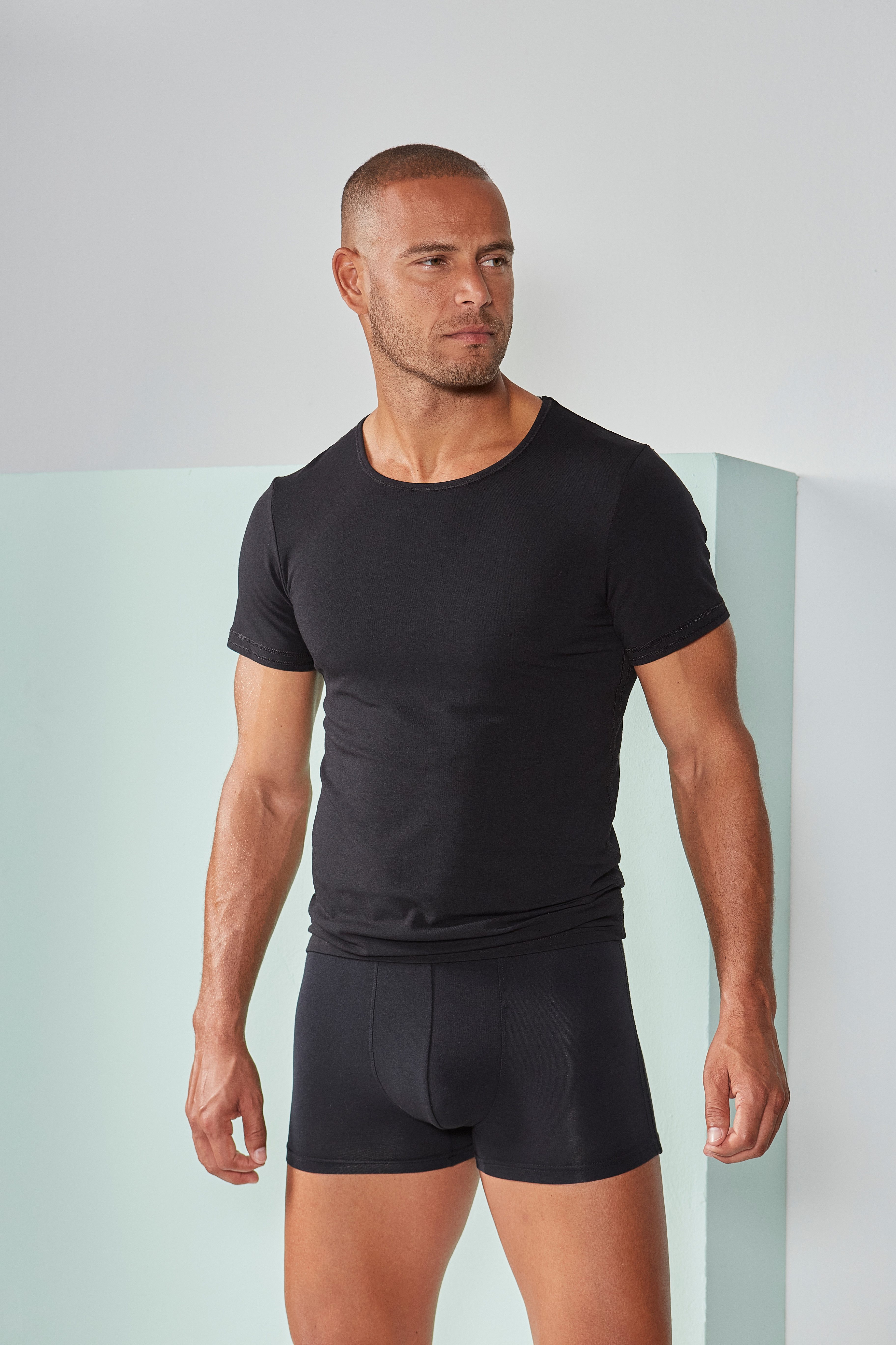 s.Oliver Boxer Boxershorts für Herren (Packung, 2-St) aus weichem Modal