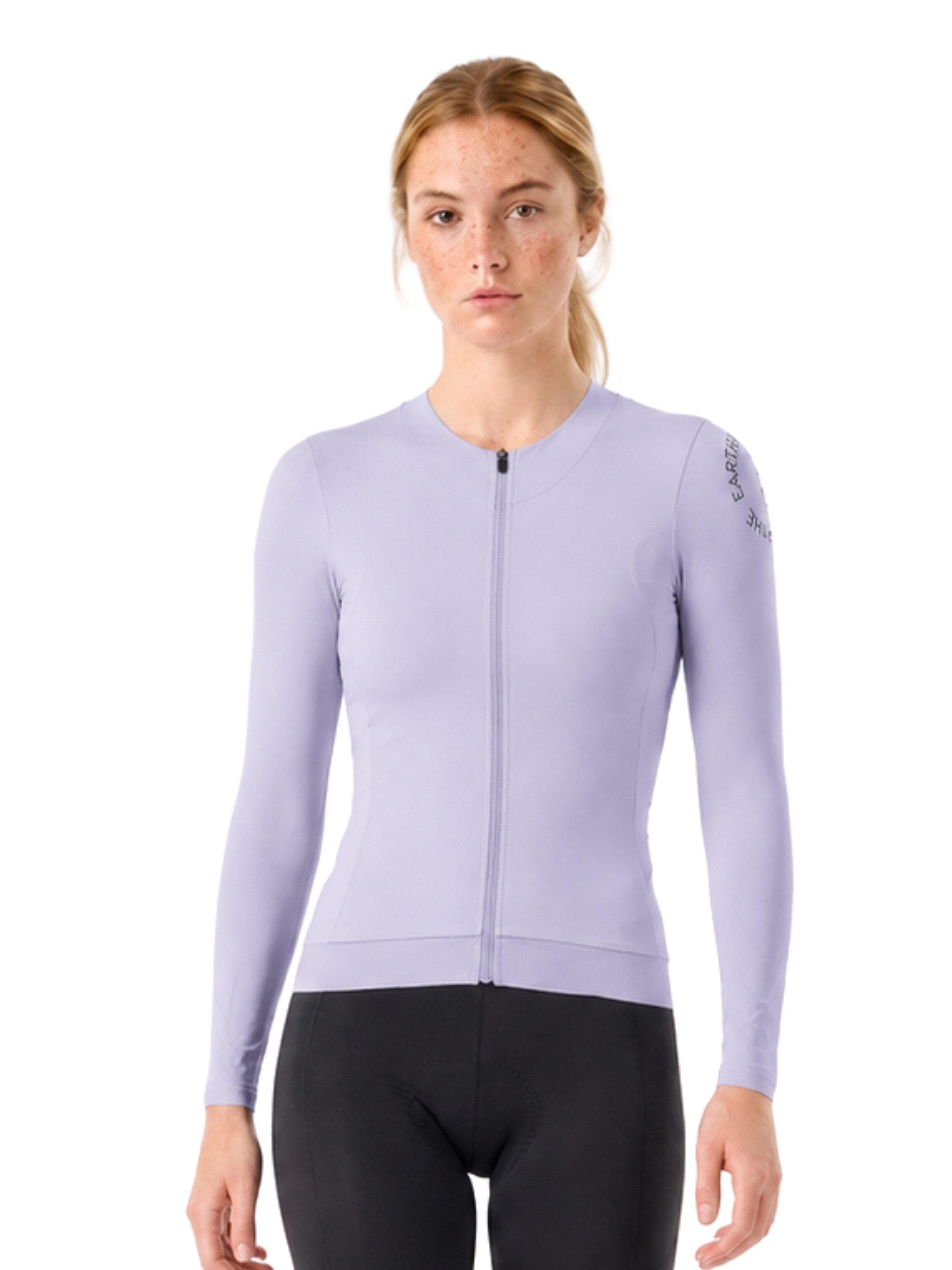 Wulibike Radtrikot Damen, Langarm Race-Fit, 4 Taschen & Quick-Dry (1-tlg) 3 reguläre Taschen und eine verbesserte