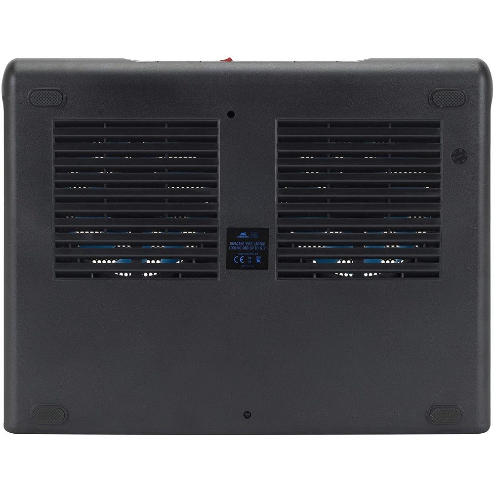 Rivacase Notebook-Kühler 5557 - Kühlsystem für Notebooks - schwarz