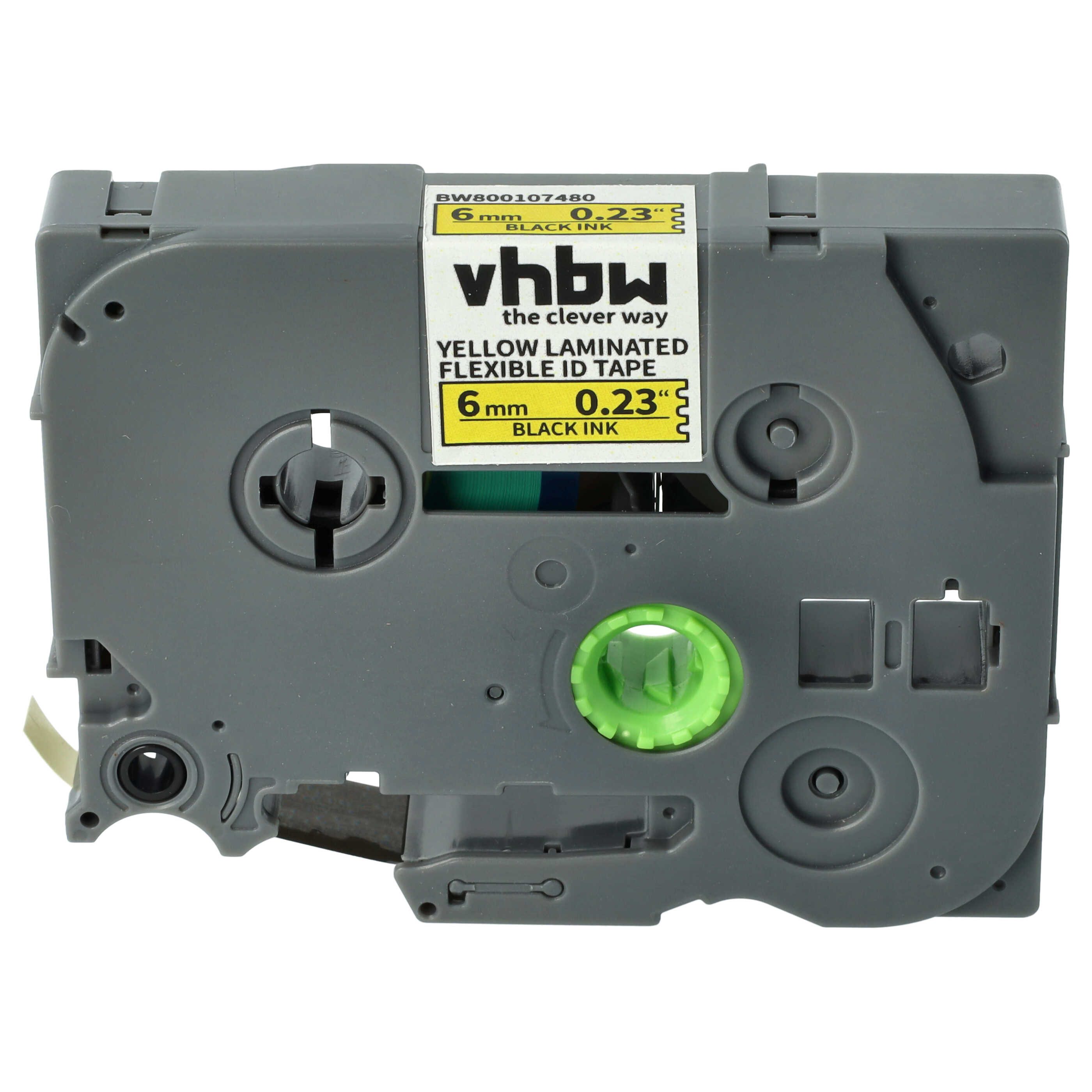 Beschriftungsband Ersatz für Brother TZE-FX611, TZ-FX611 für