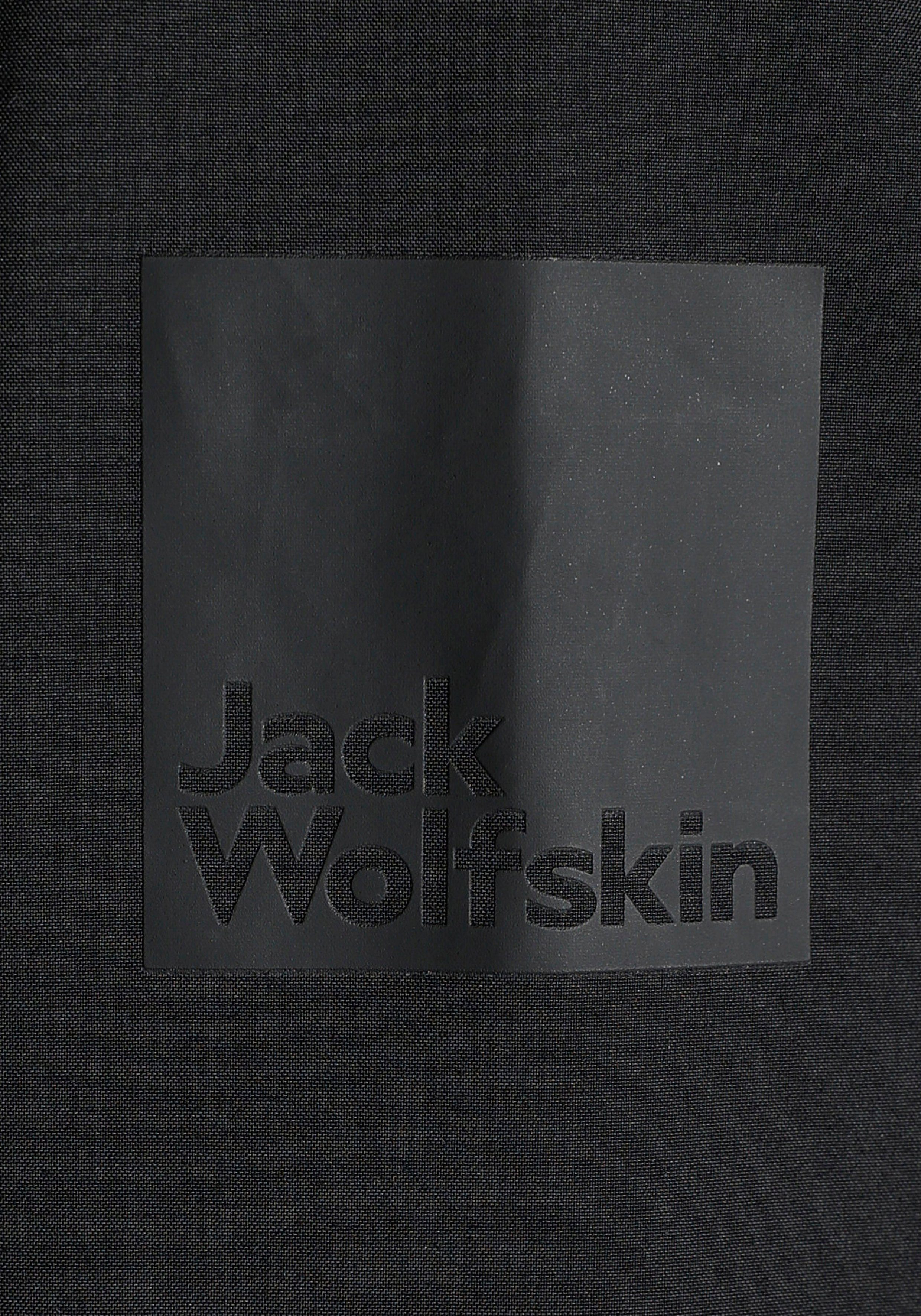 Jack Wolfskin Outdoorjacke black Winddicht Wasserabweisend NOSTA und Funktionsjacke