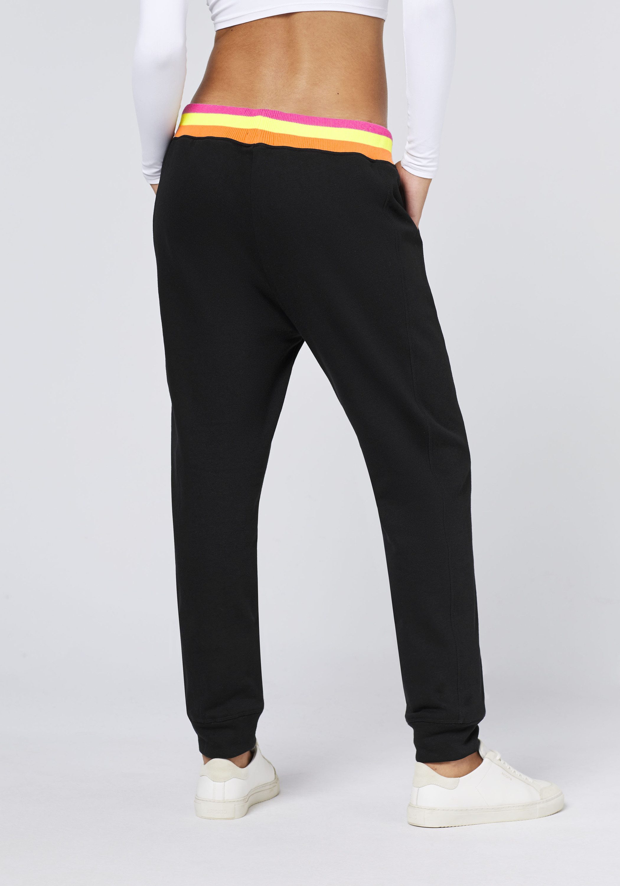 Chiemsee Sweathose Jogginghose mit gestreiftem Bund 1