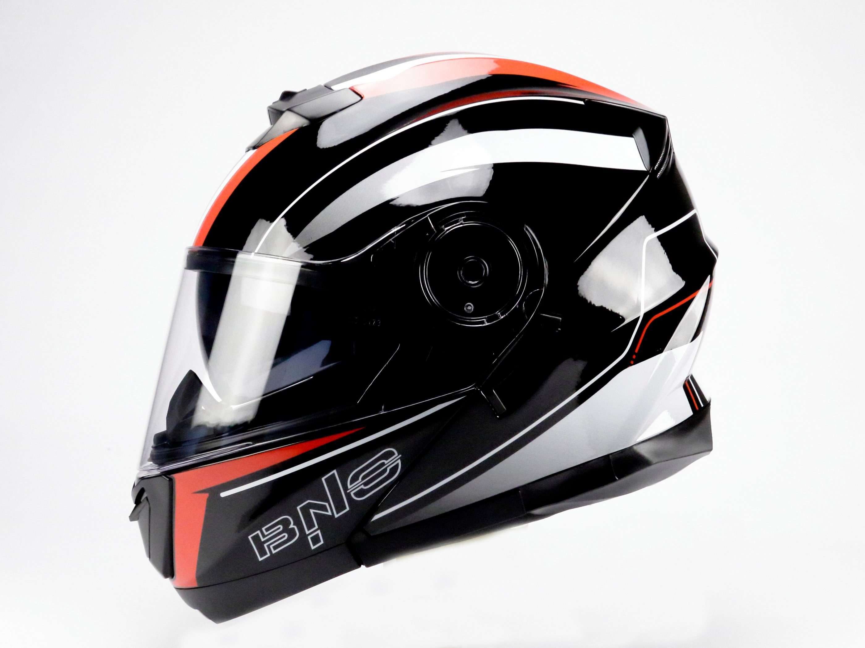 BNO Motorradhelm BNO Flip-Up 2 Integralhelm. Klapphelm mit integrierter Sonnebrille, sehr leicht, Klapphelm, mit Sonnenbrille, Flip-Up Helm, ECE-Prüfung