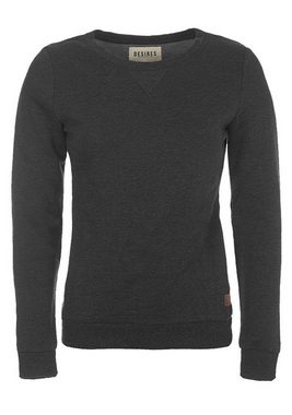 DESIRES Sweatshirt Vicky O-Neck Sweatpullover mit Fleece-Innenseite