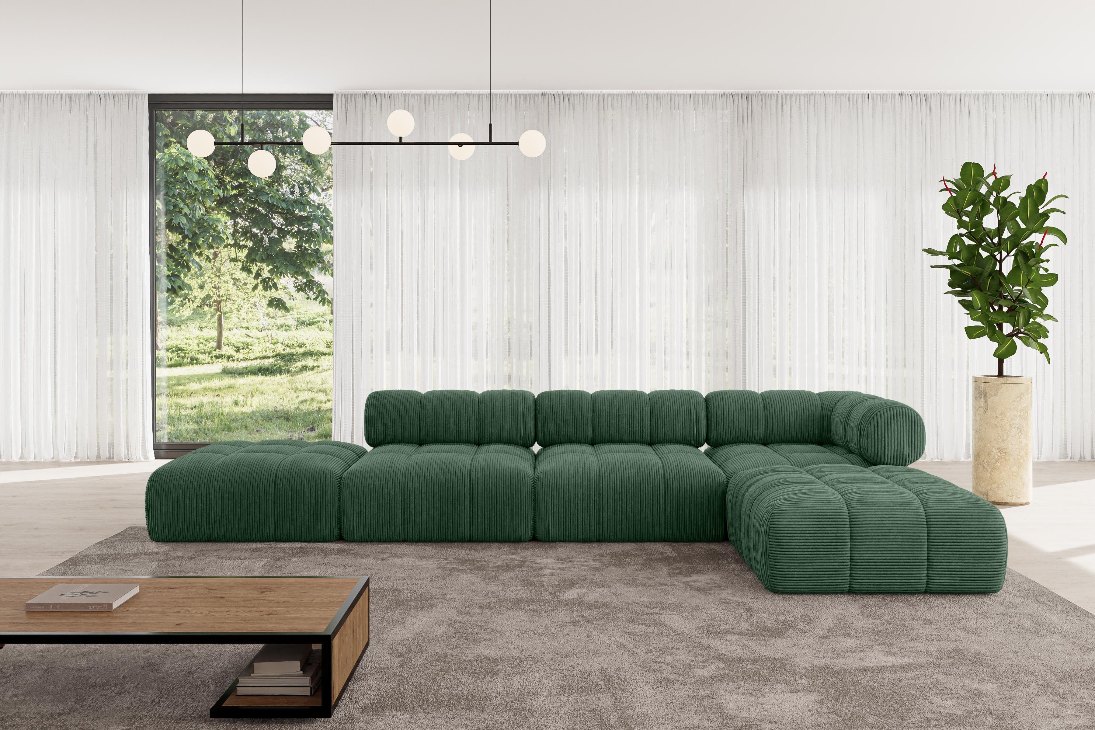 ALTDECOR Ecksofa Kerru-L2, Sofa Praktische Bequeme günstig online kaufen