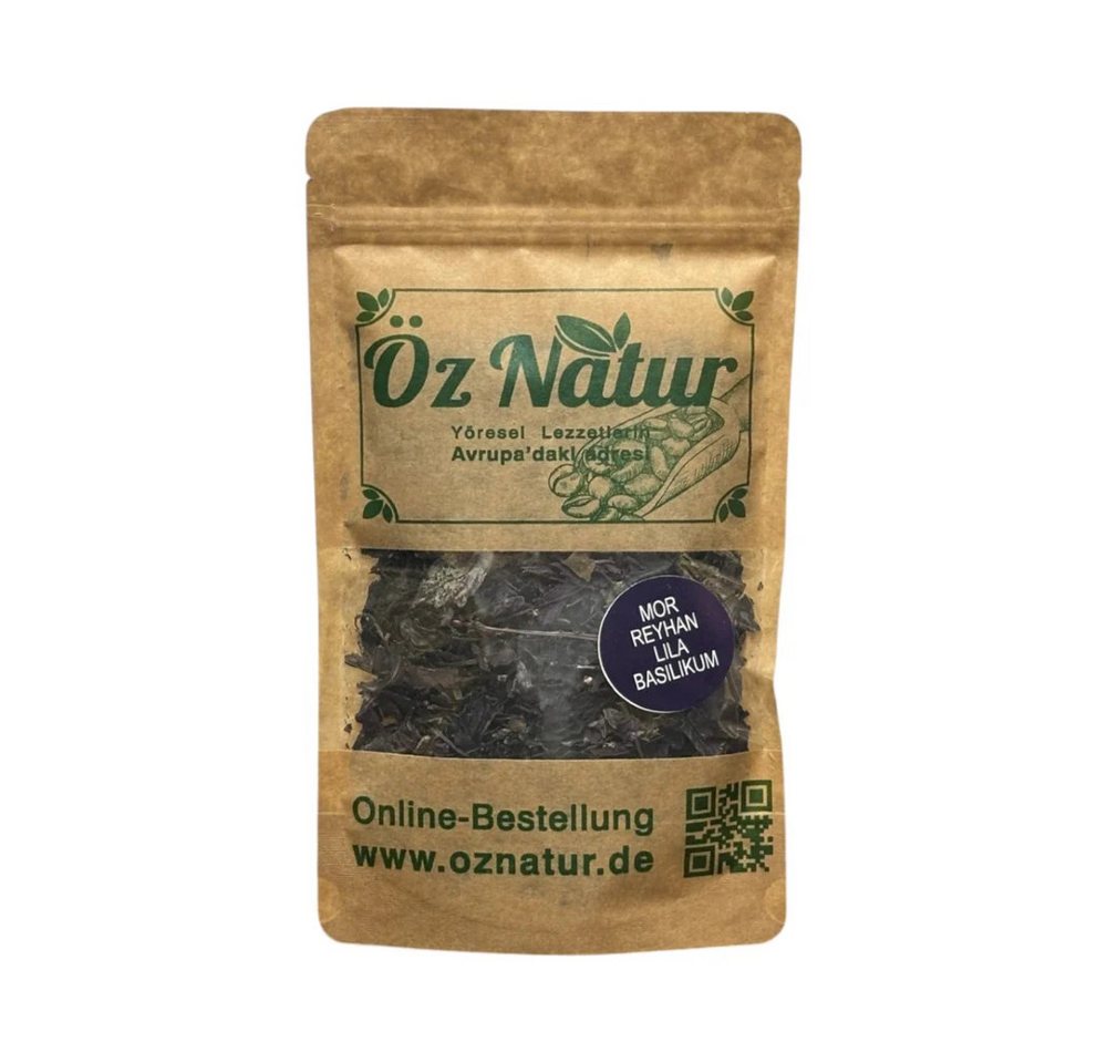 Öz Natur Gewürz, Getrocknete Basilikum Dark Opal 30g