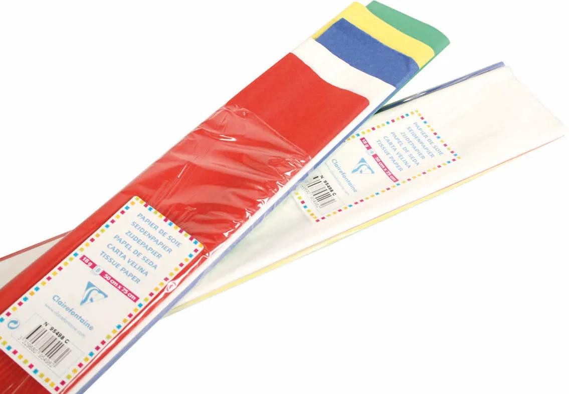 Thumbnail - CLAIREFONTAINE Seidenpapier 20x Seidenpapier 20 Pack. + je 25 Bogen 50x75cm Sortierung 95498C, LOISIR CREATIF & DECORATI...