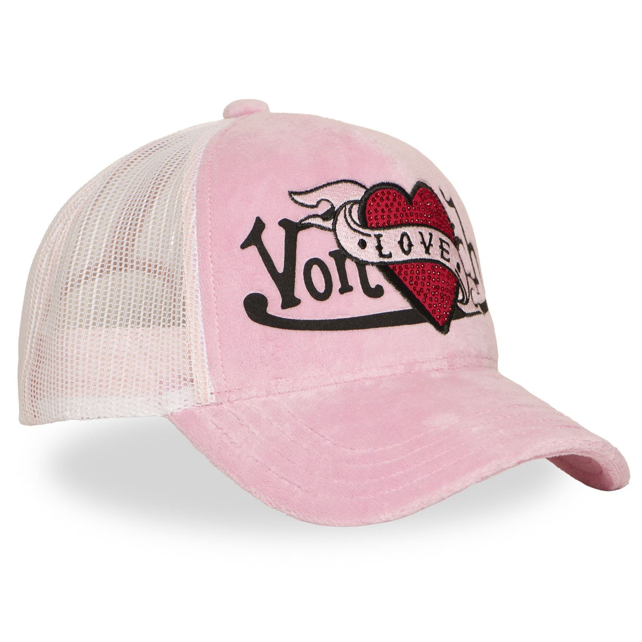 Von Dutch Trucker Cap Von Dutch Originals Trucker Cap BASEBALL VD VELOURS LOVE (Basecap, Basecap, Meshcap, Trucker Kappe)