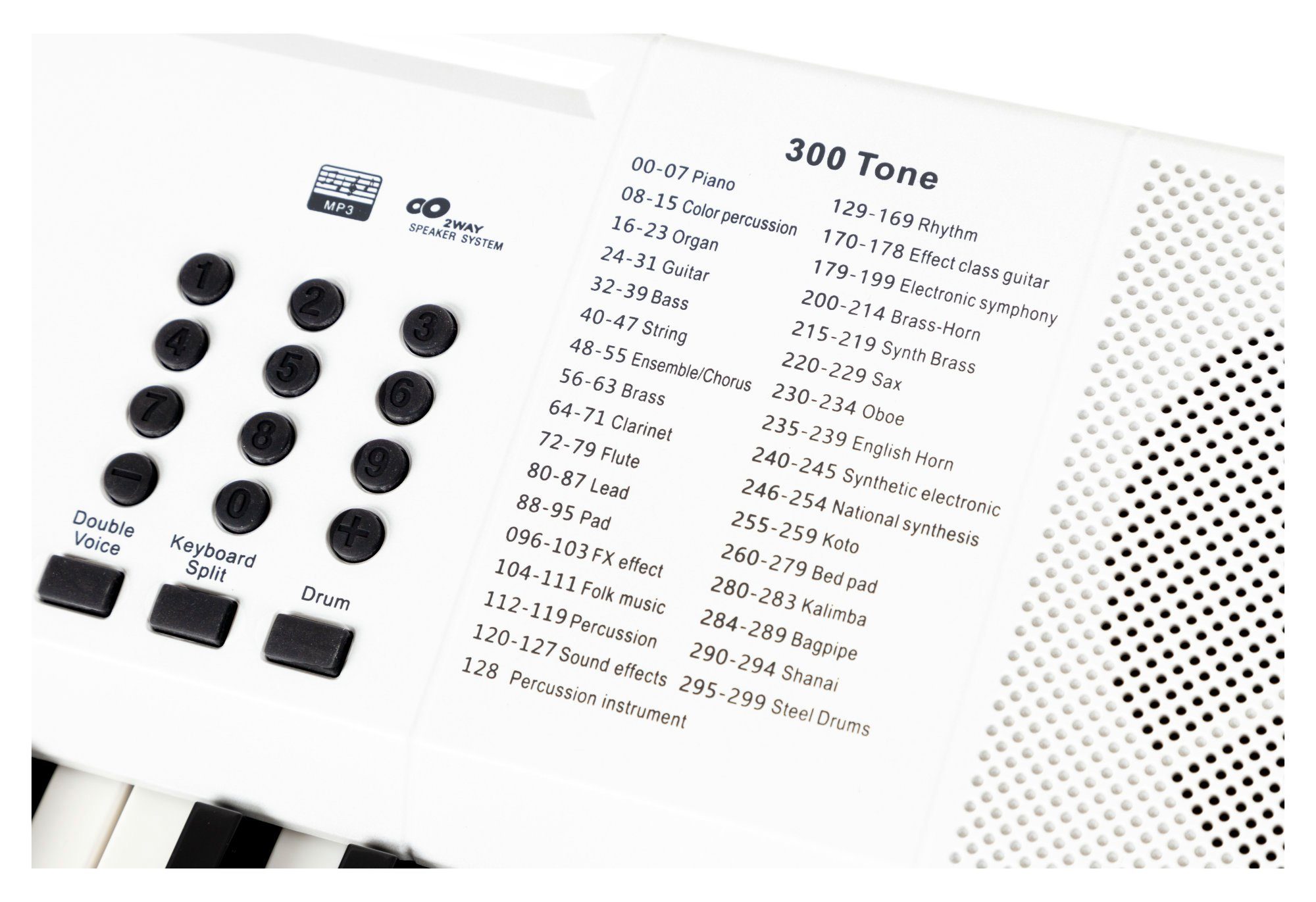 FunKey Home-Keyboard 61 Edition Pro (300 Sounds, 300 Rhythmen, MP3-/USB-Port) (3-St), mit Begleitautomatik und intelligente Lernfunktion