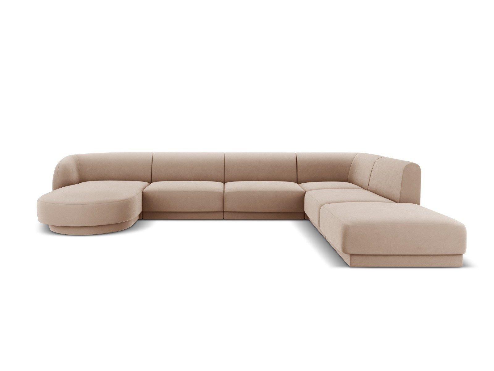 Micadoni Ecksofa Miley, Panorama 6-Sitzer günstig online kaufen