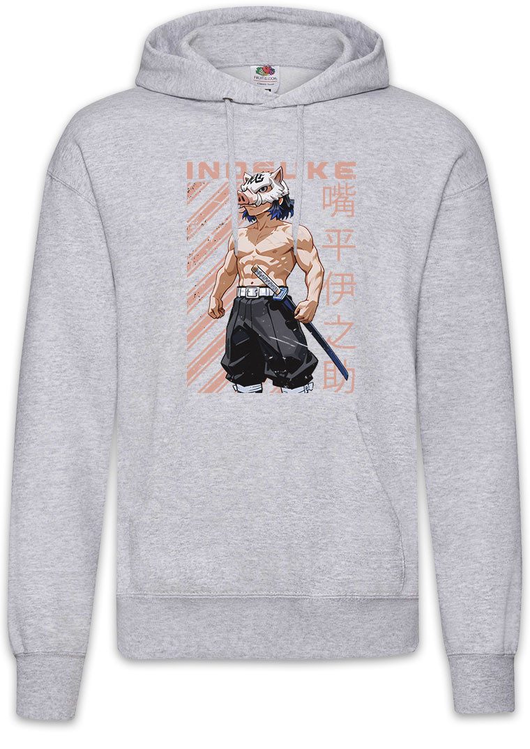 Hoodie Inosuke Warrior Herren Hoodie Demon Kamado Nezuko Anime Slayer Zenitsu
