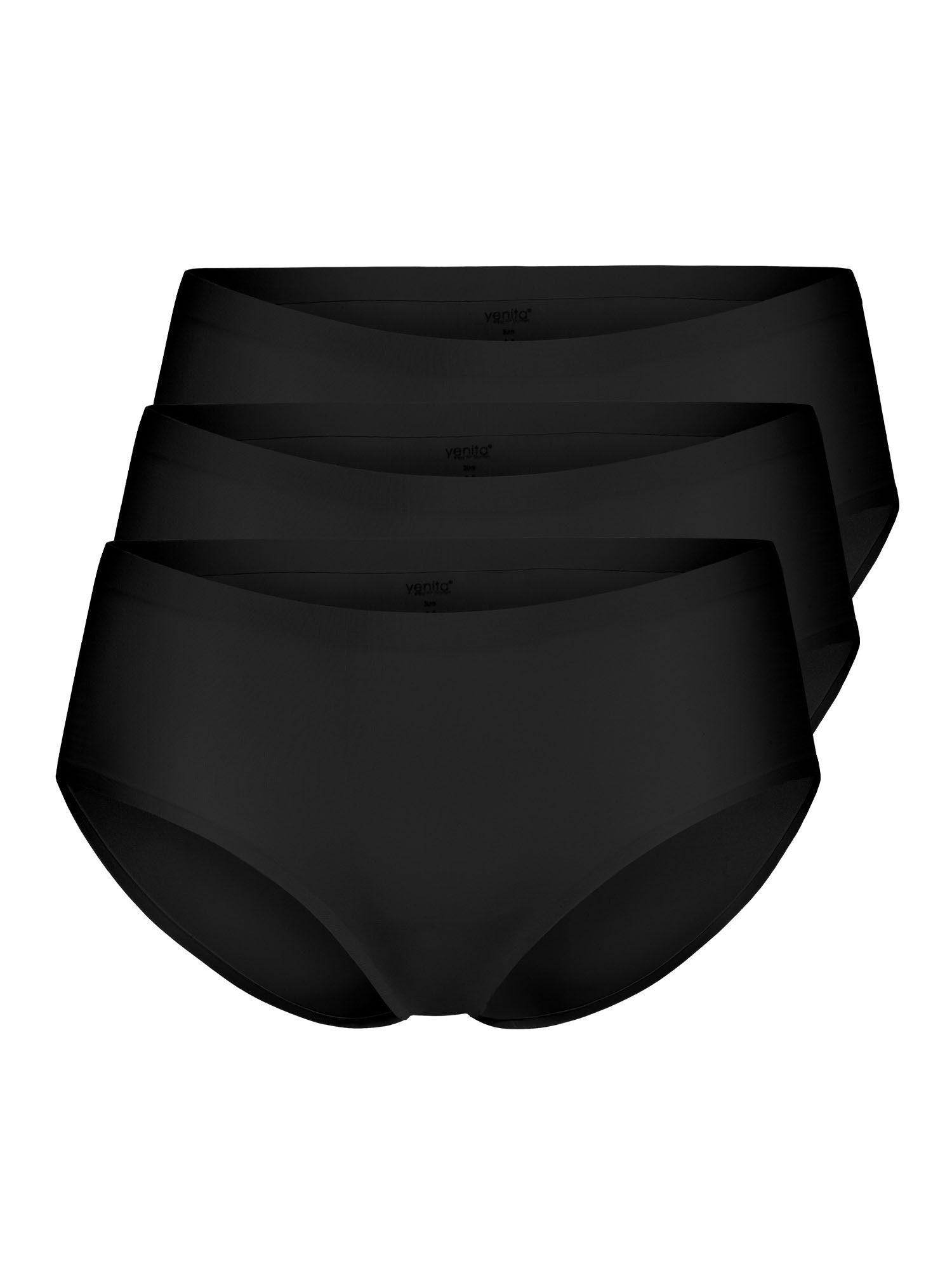 Yenita® Slip Nahtlose Hüftslips (3-St) aus Microfaser