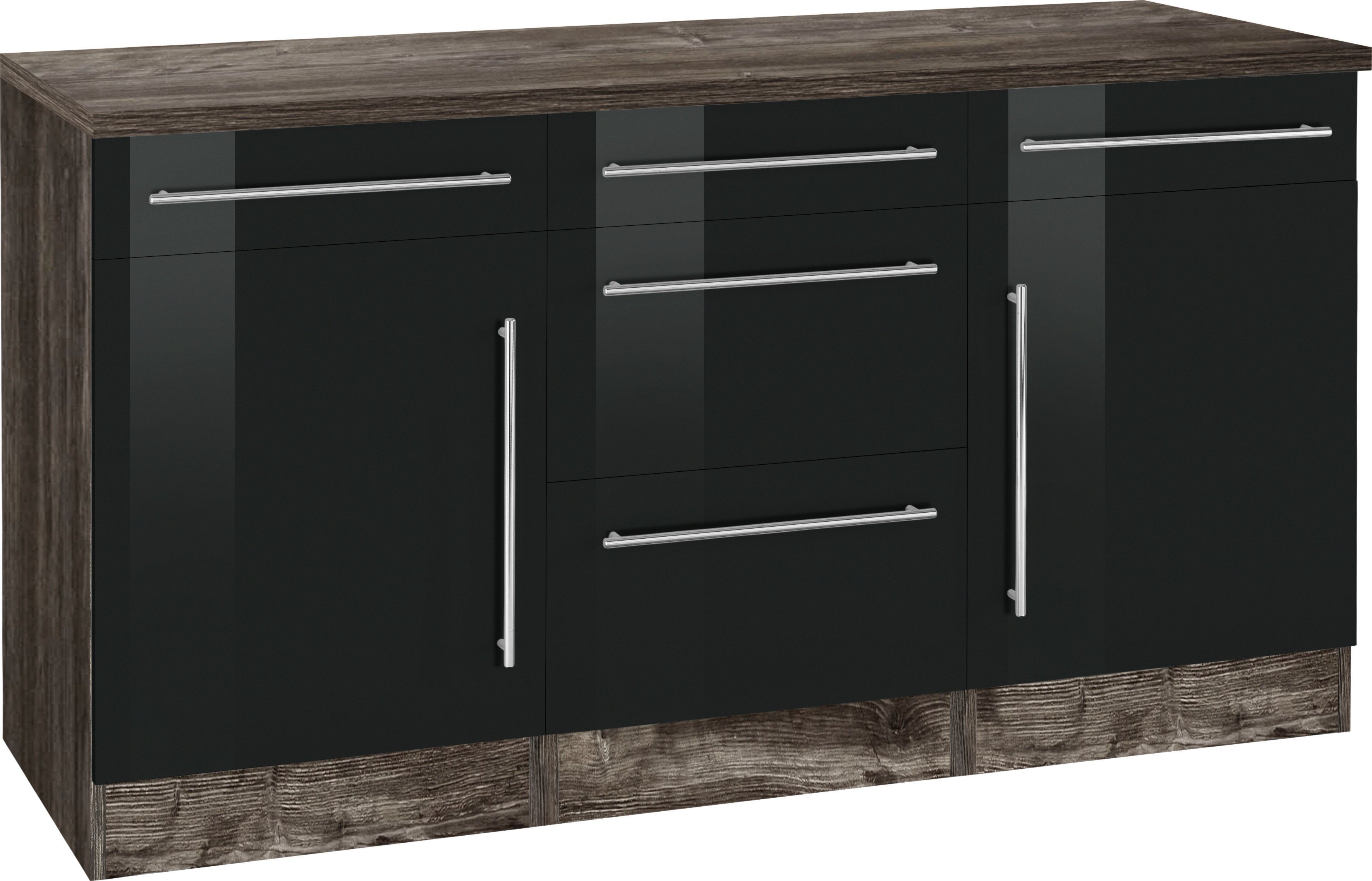 KOCHSTATION Unterschrank KS-Samos Breite 150 cm