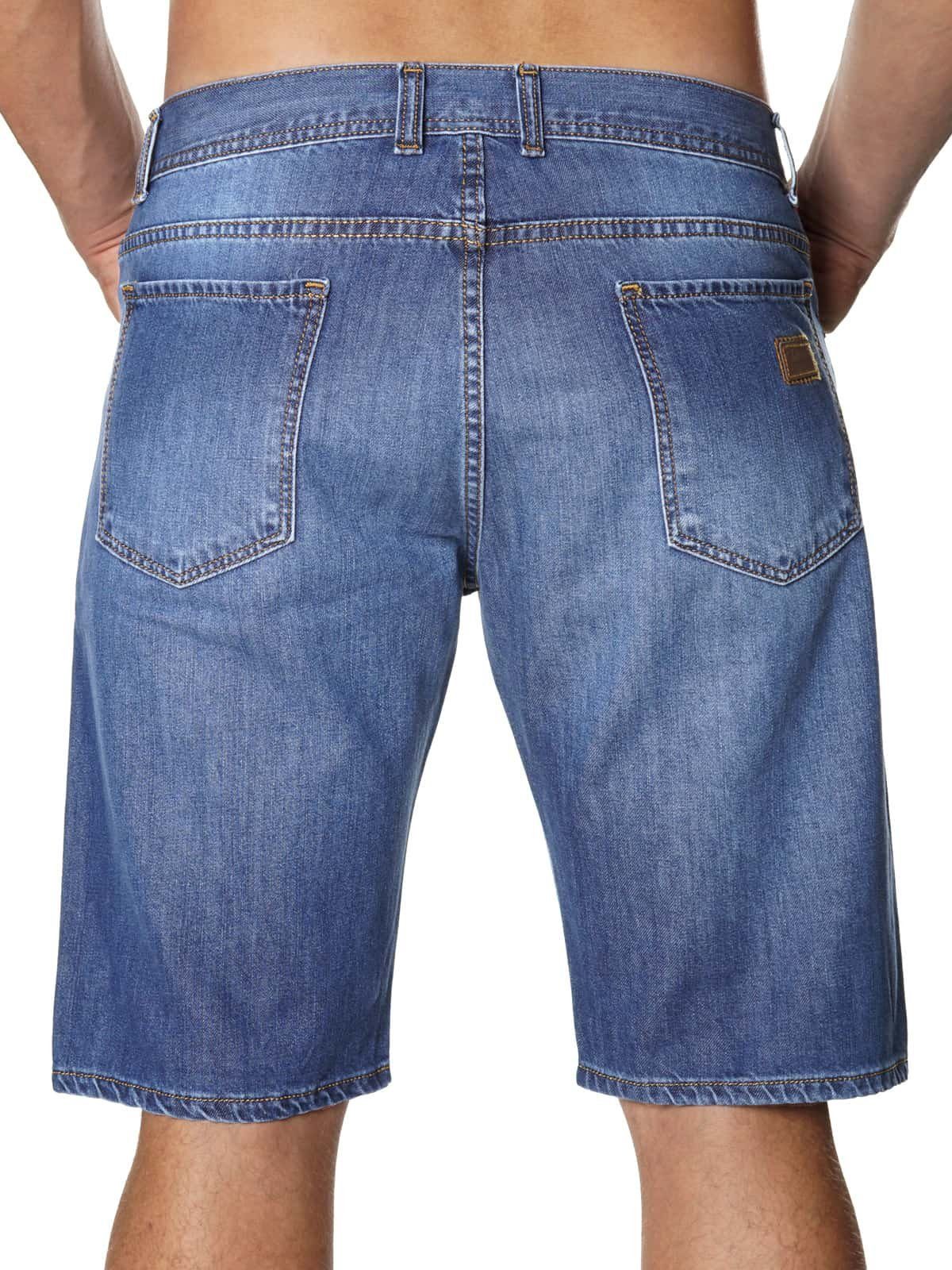 Stanley Jeans Jeansshorts Shorts Herren Chino 22743 Jeans 011 (1-tlg)