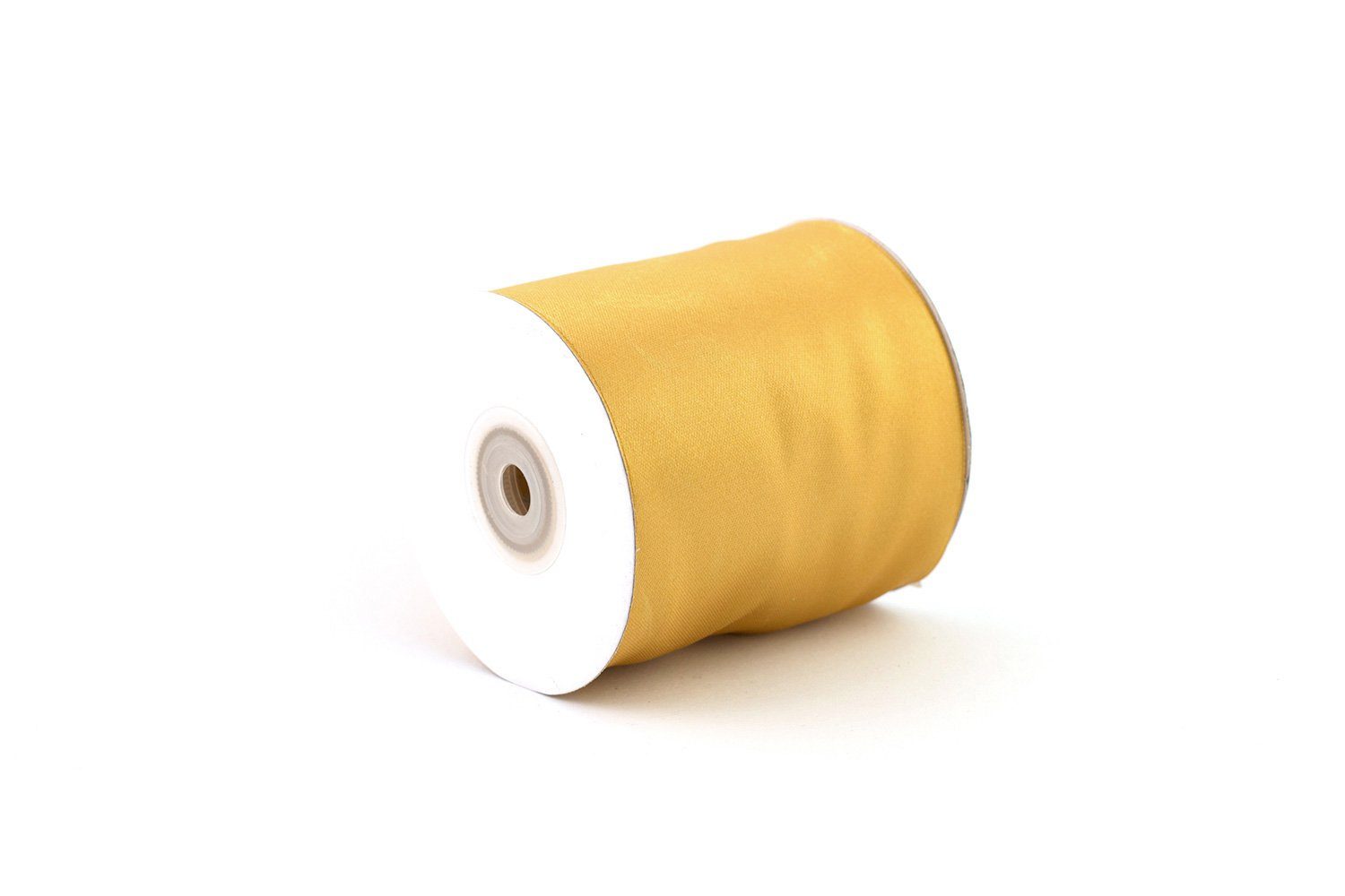 Creativery Satinband, Satinband 75mm x 20m Rolle Gold