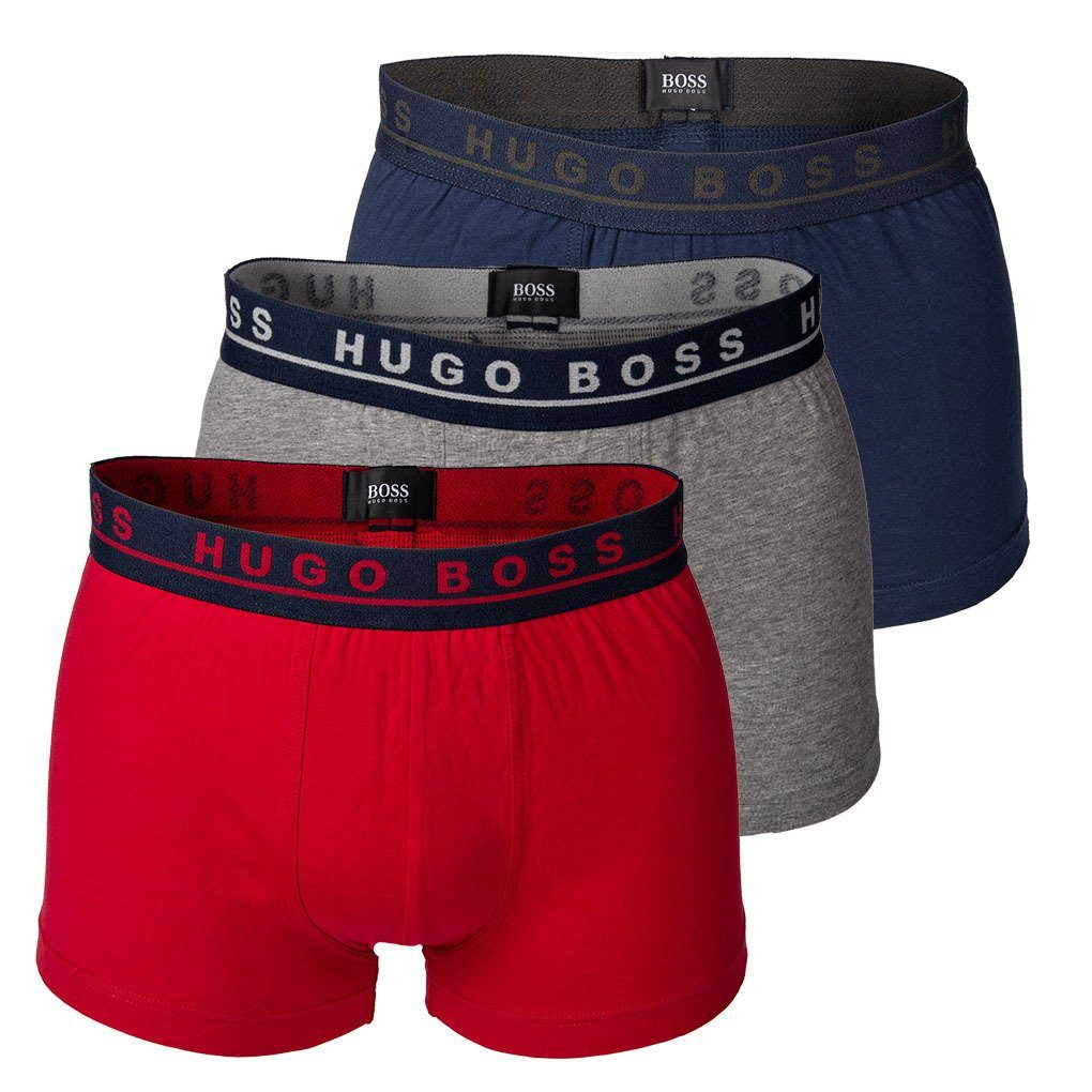 Boss Boxer »Herren Boxer Shorts, 3er Pack Trunks, Logobund,« online