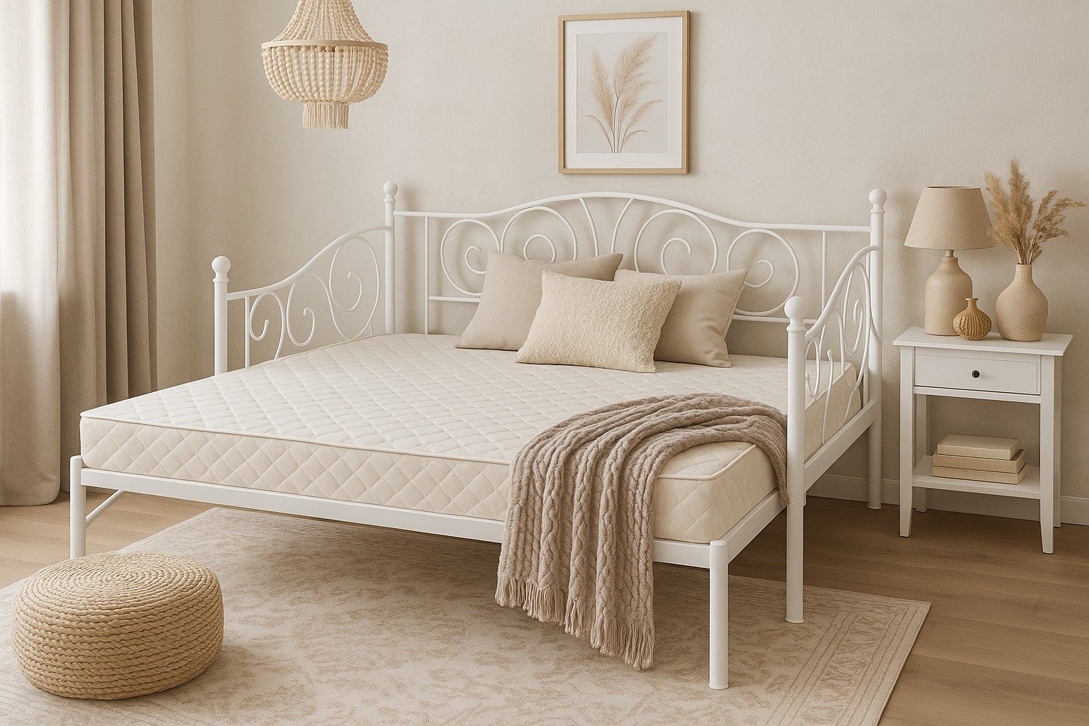moebel-direkt-online Daybed Metallbett Daybett mit Gästebett in zwei Цвета(ов)