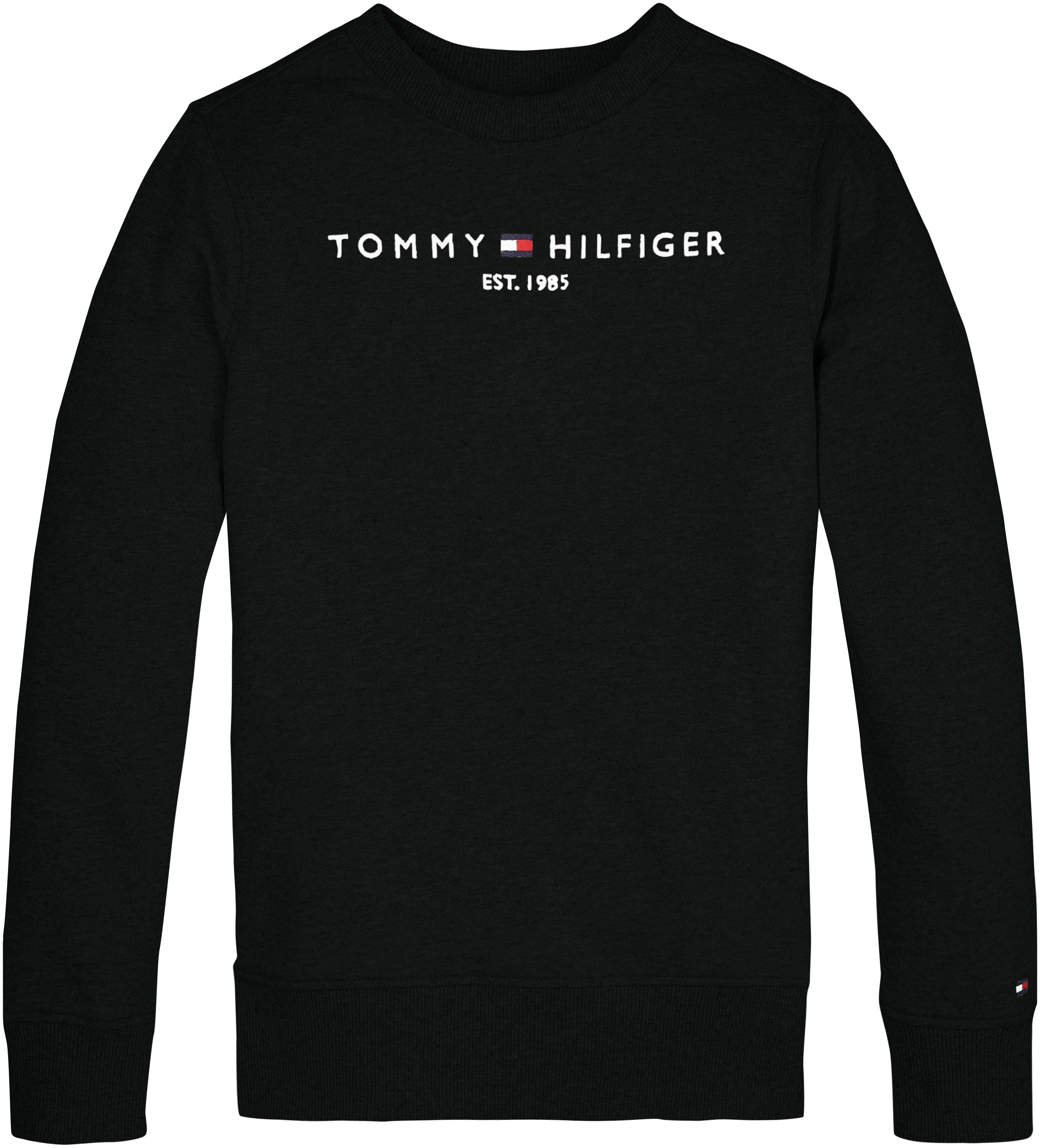 Tommy Hilfiger Sweatshirt ESSENTIAL Jungen Kinder Junior MiniMe,für und SWEATSHIRT Mädchen Kids