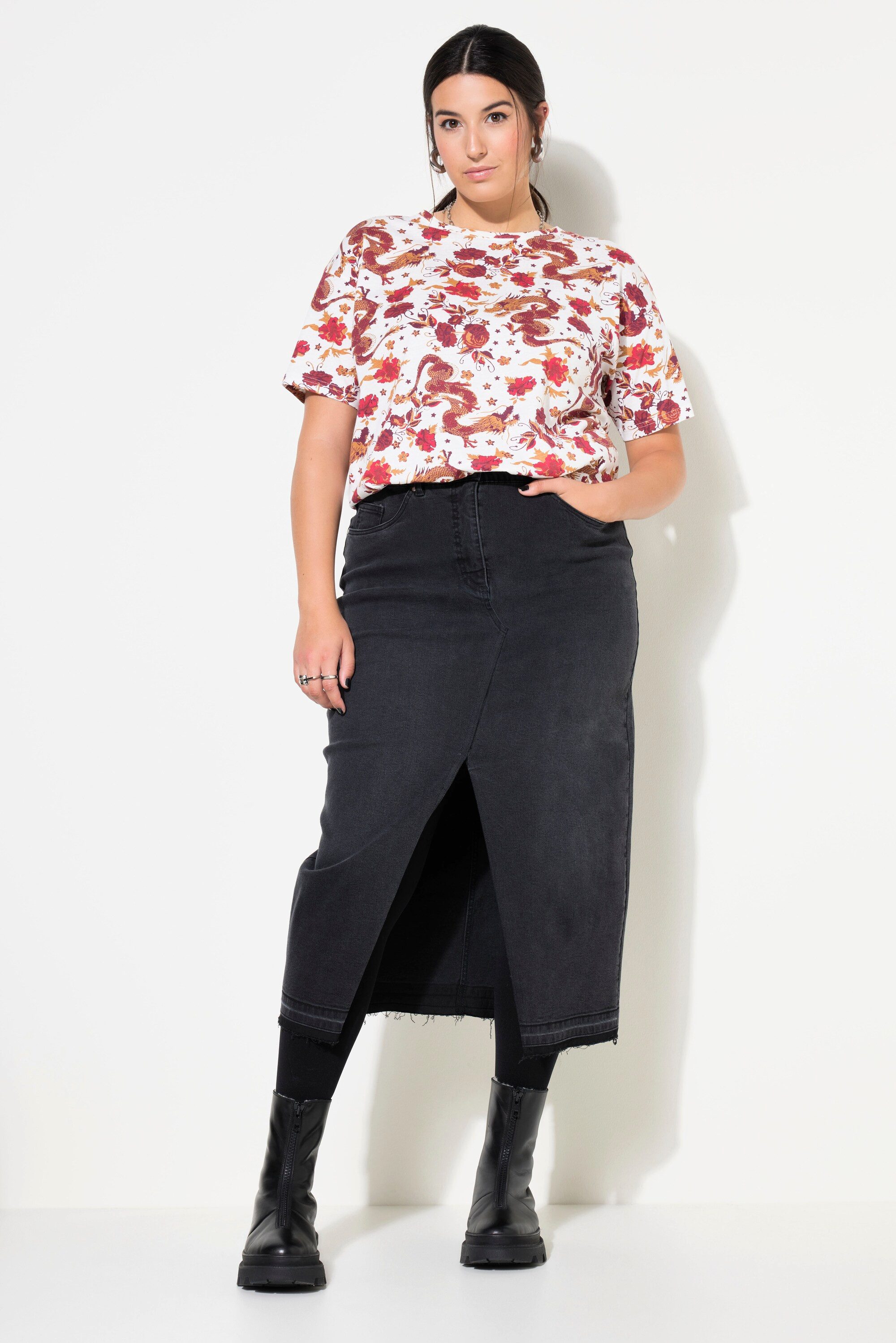 Studio Untold Jeansrock Jeansrock A-Line 5-Pocket günstig online kaufen