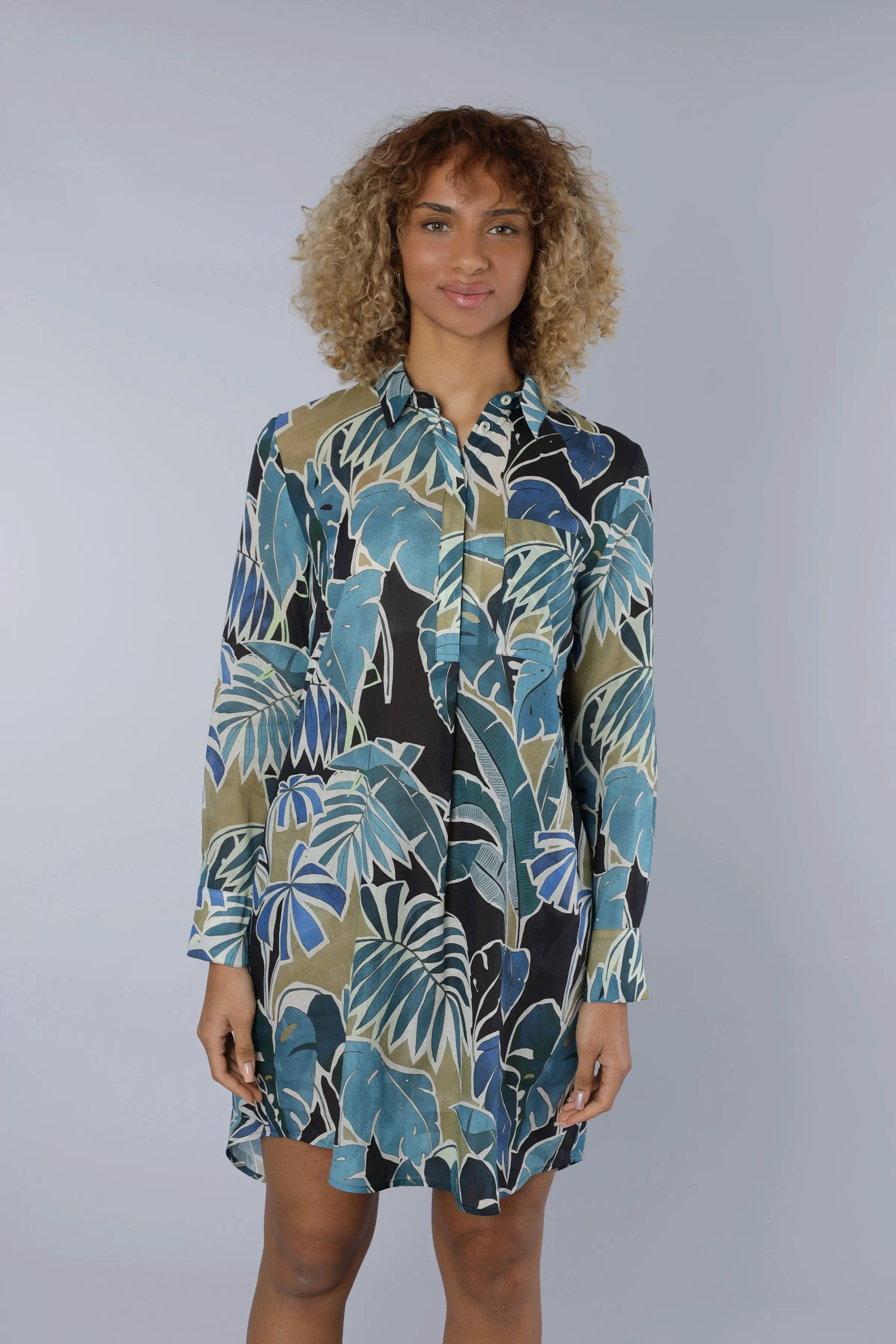 NADINE H Sommerkleid Sommerkleid MULTICOLOUR BLUE