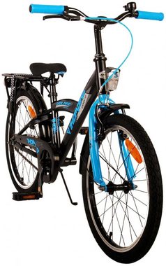 TPFSports Kinderfahrrad Volare Thombike 20 Zoll Rücktritt und Handbremse, 1 Gang, (Jungsfahrrad - Jungen Kinderrad - ohne Schaltung - Sicherheitsgriffe), Kinderfahrrad 20 Zoll - Jugend Fahrrad - Kinder Jugend Fahrrad Blau