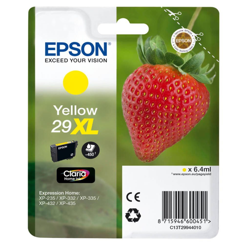Epson 29XL / C13T29944010 Tinte yellow (1-tlg) Nachfülltinte (x)