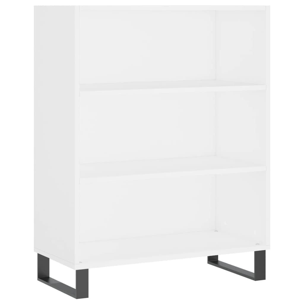 vidaXL Standregal Regalschrank Weiß 69,5x32,5x90 cm günstig online kaufen